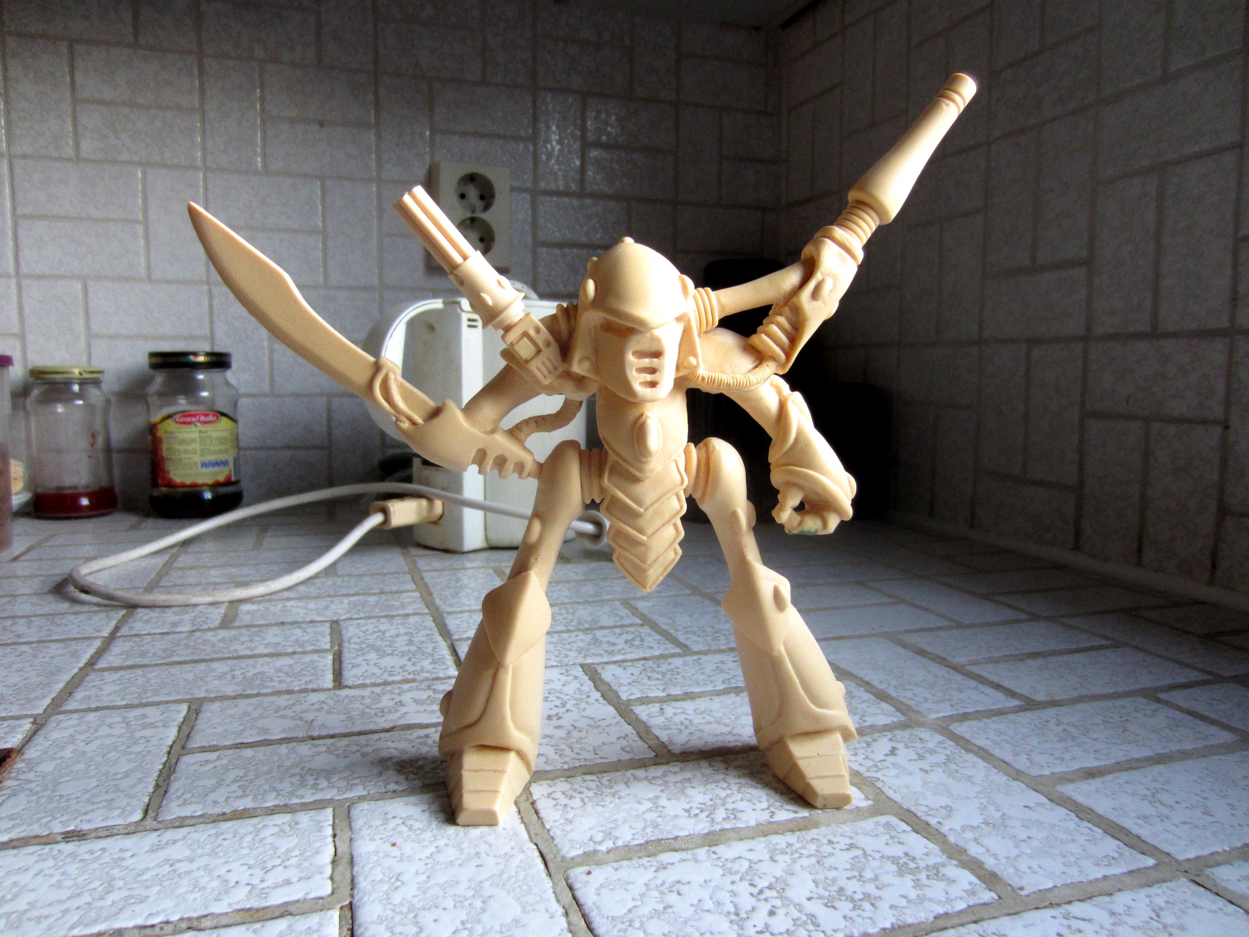 Armorcast, Eldar, Knights, Super-heavy, Unpainted, Work In Progress