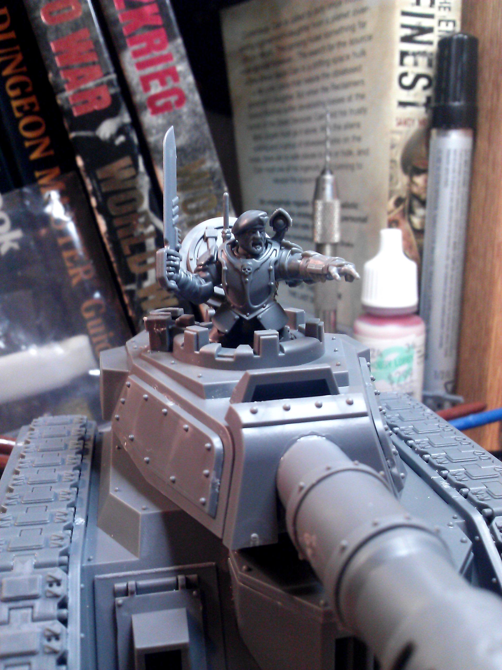 Drive Me Closer, Imperial Guard, Leman Russ, Pask, Power Sword, Tank Commander