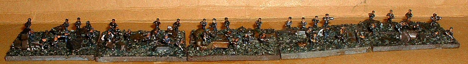 6mm, Epic, Imperium, B Platoon 2nd Company 232nd Hrin infantry