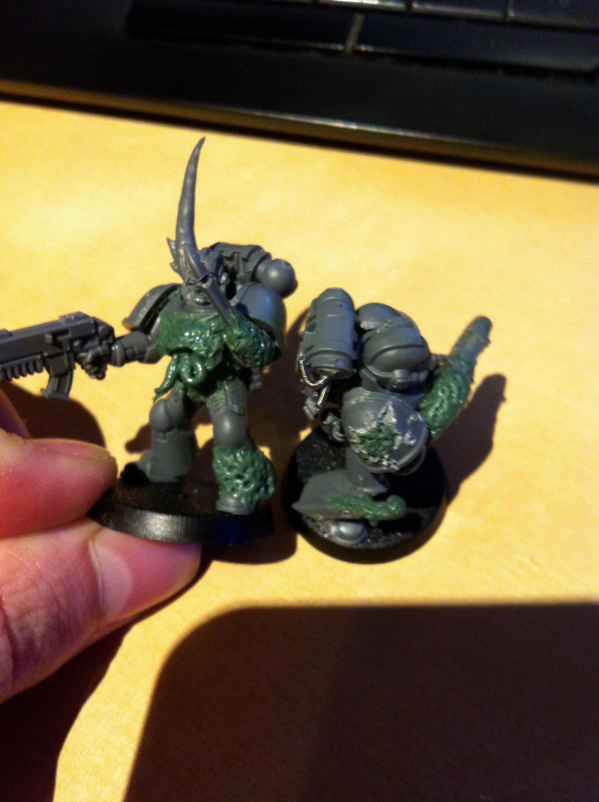 WIP Plague Marine conversion