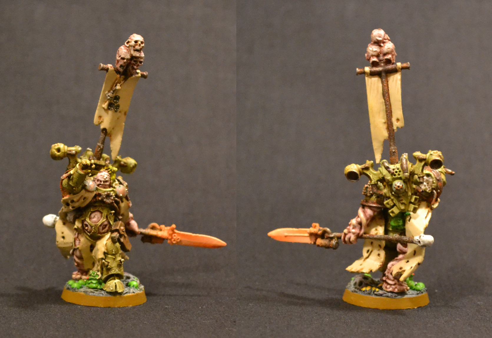 Chaos, Chaos Space Marines, Death Guard, Forge World, Necrosius, Nurgle, Sorcerer, Warhammer 40,000