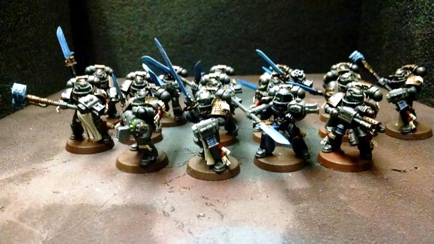 Grey Knights, Grim Reapers, Space Marines