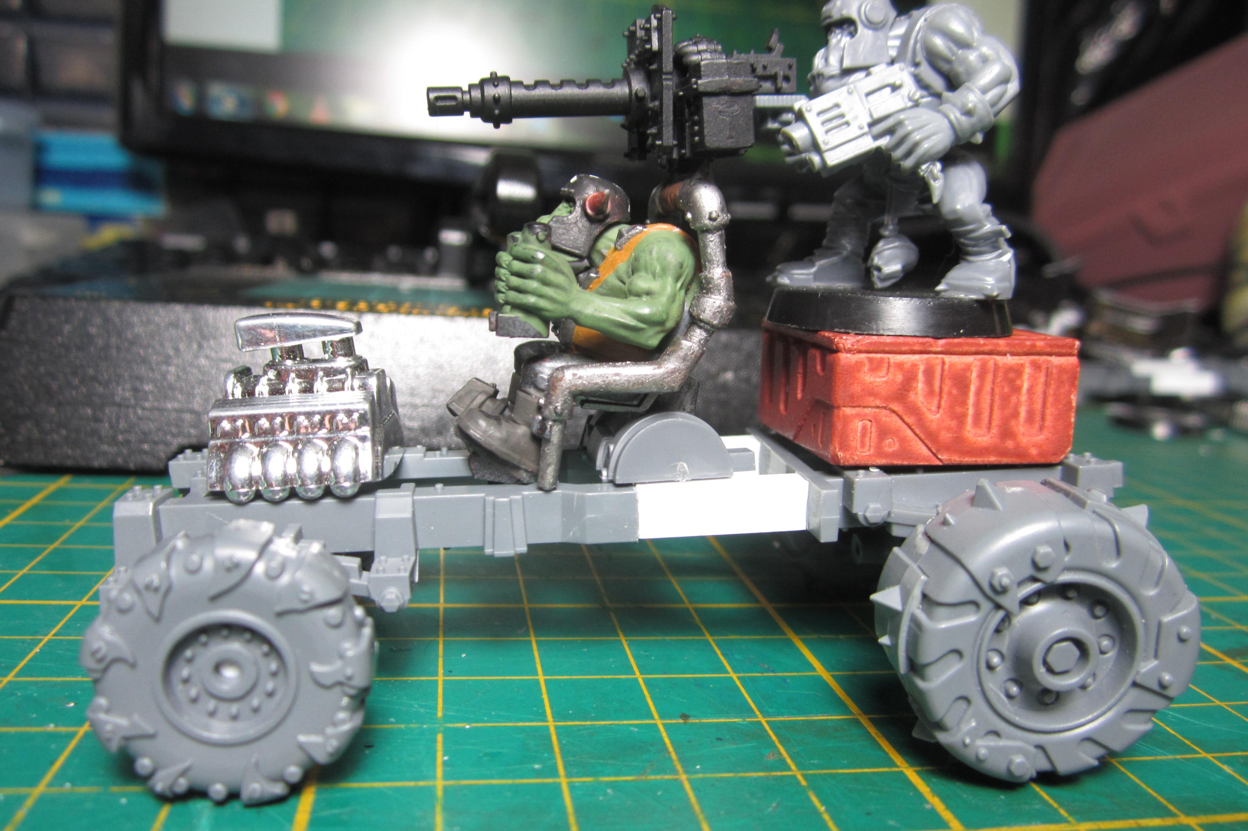 Cars, Conversion, Gorka Morka, Ork Buggies, Orks, Vehicle, Warhammer 40,000