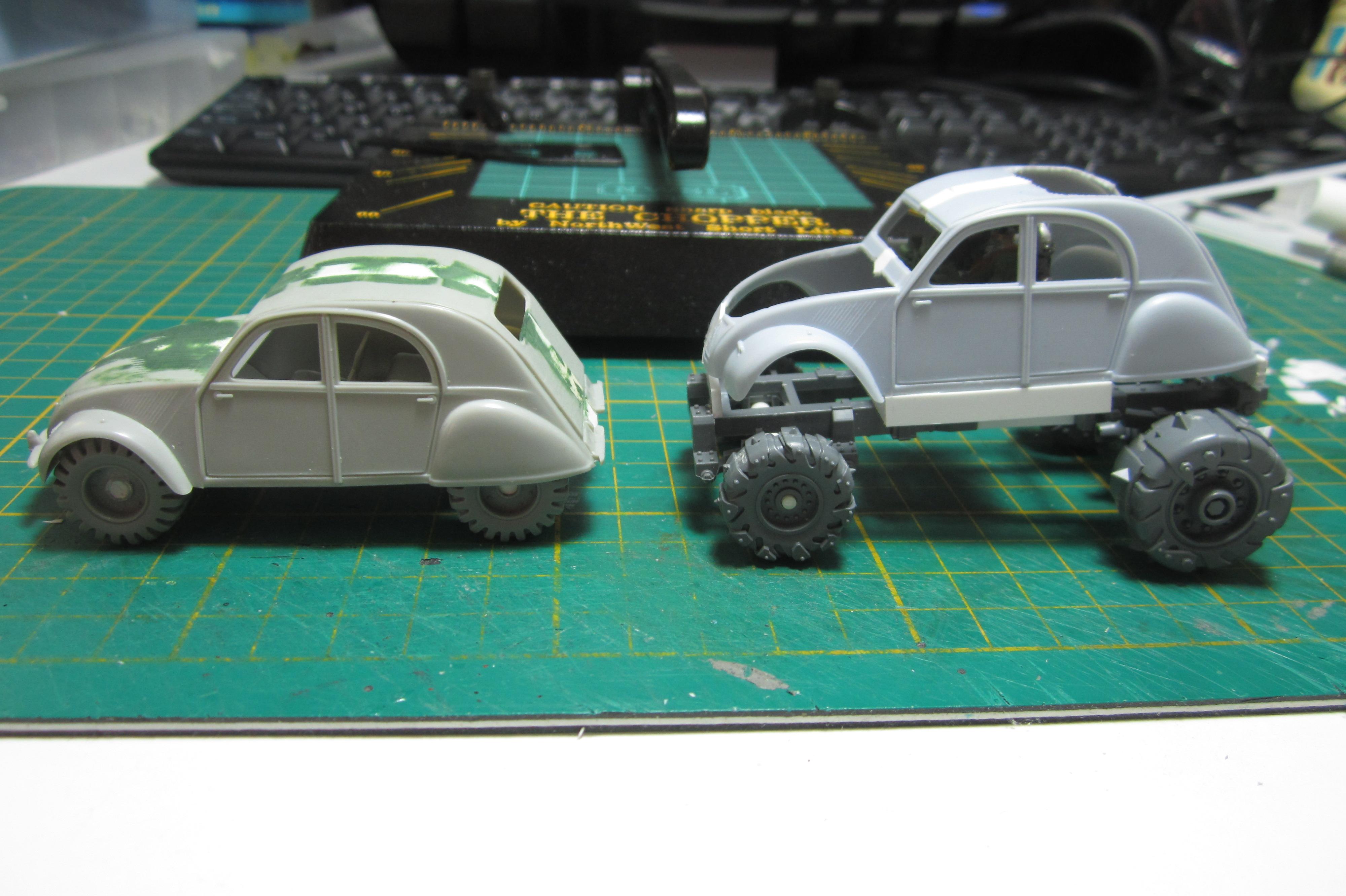 Cars, Conversion, Gorka Morka, Ork Buggies, Orks, Vehicle, Warhammer 40,000