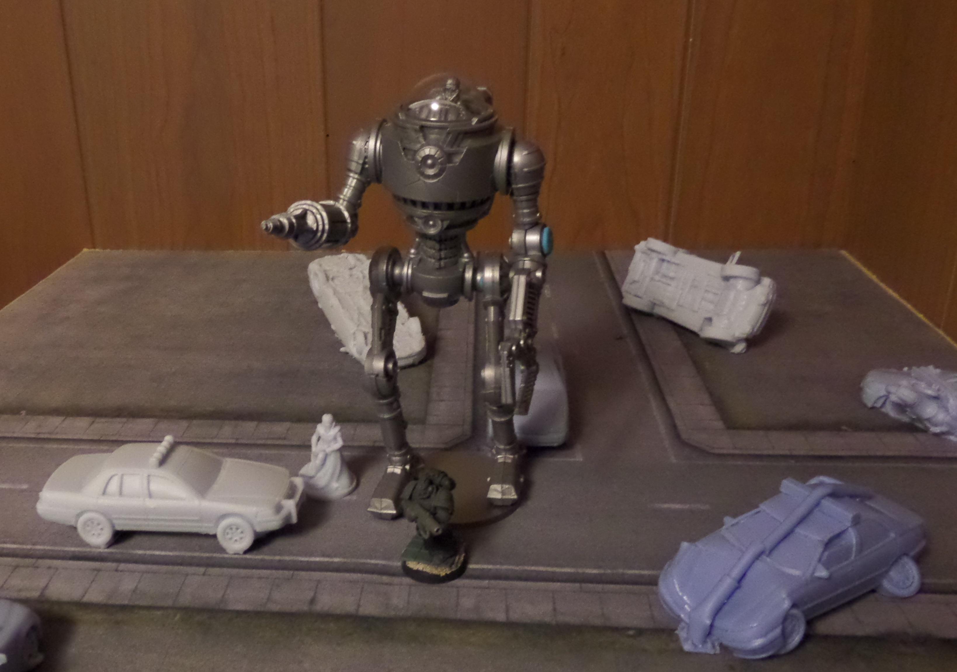 Cars, Civilian, Mars Attacks, Robot, Terrain