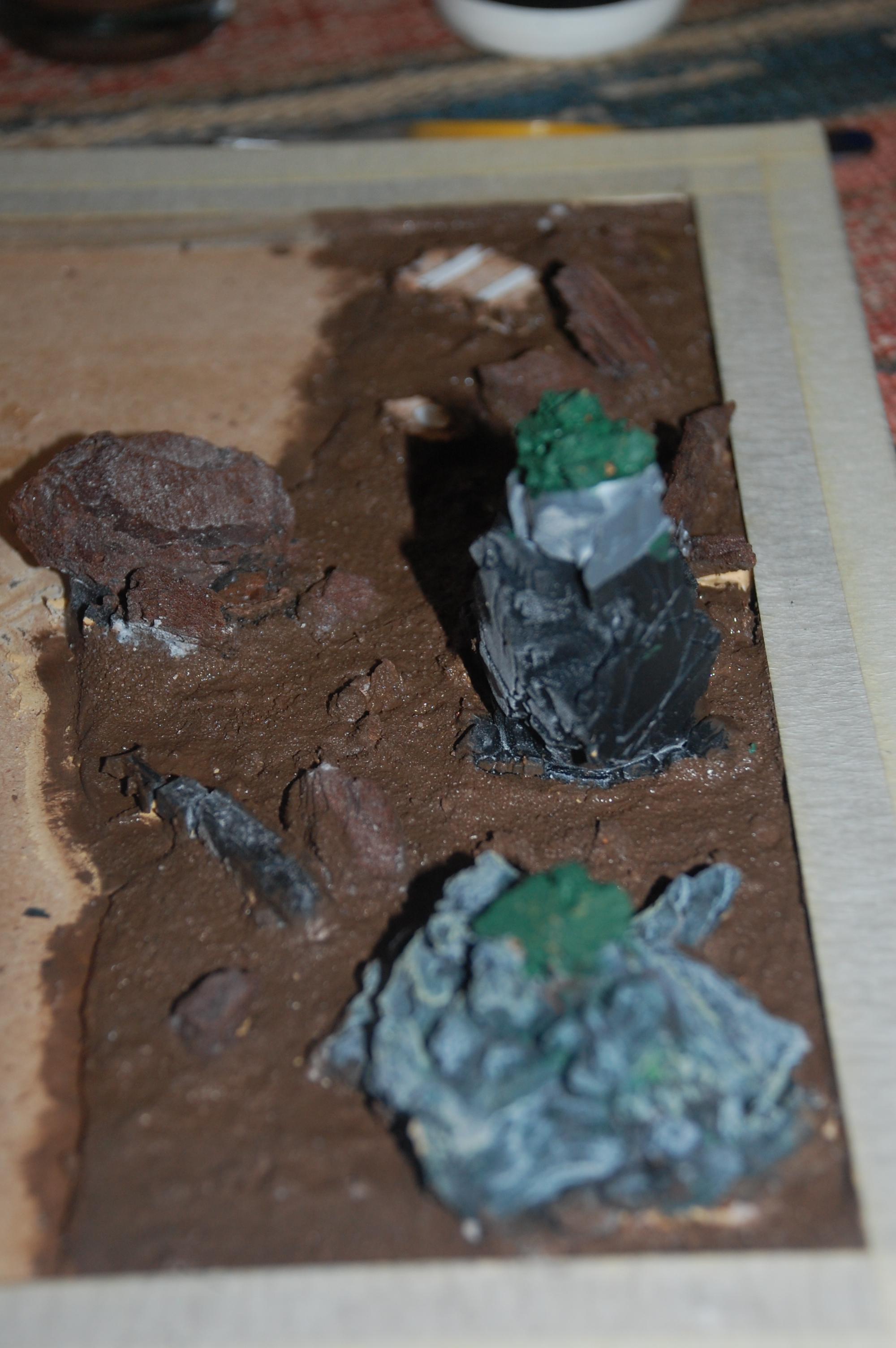 Some color added to the groundwork