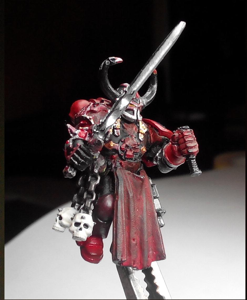Chaos, Chaos Space Marines, Khorne, Work In Progress