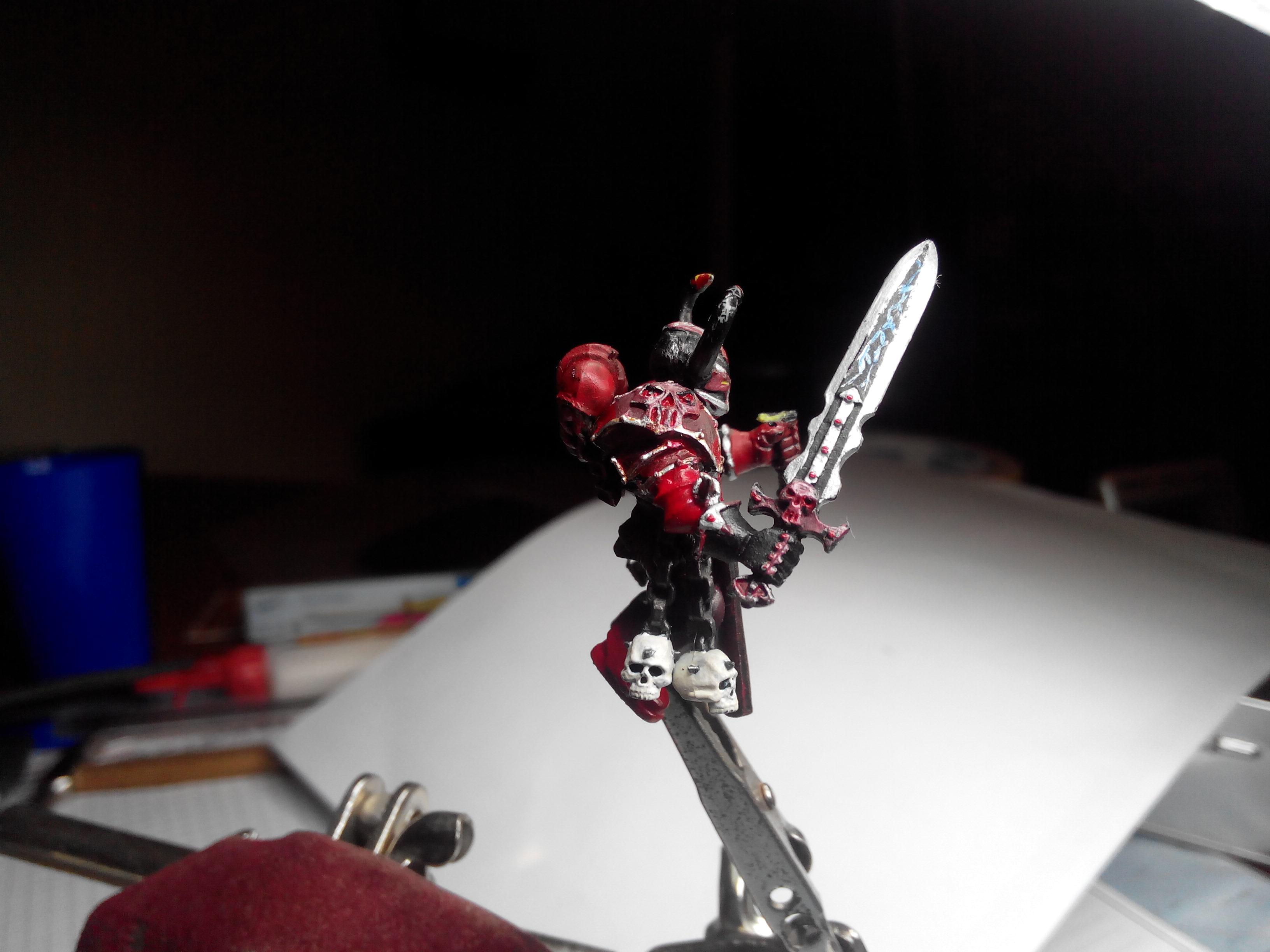 Chaos, Chaos Space Marines, Khorne, Work In Progress