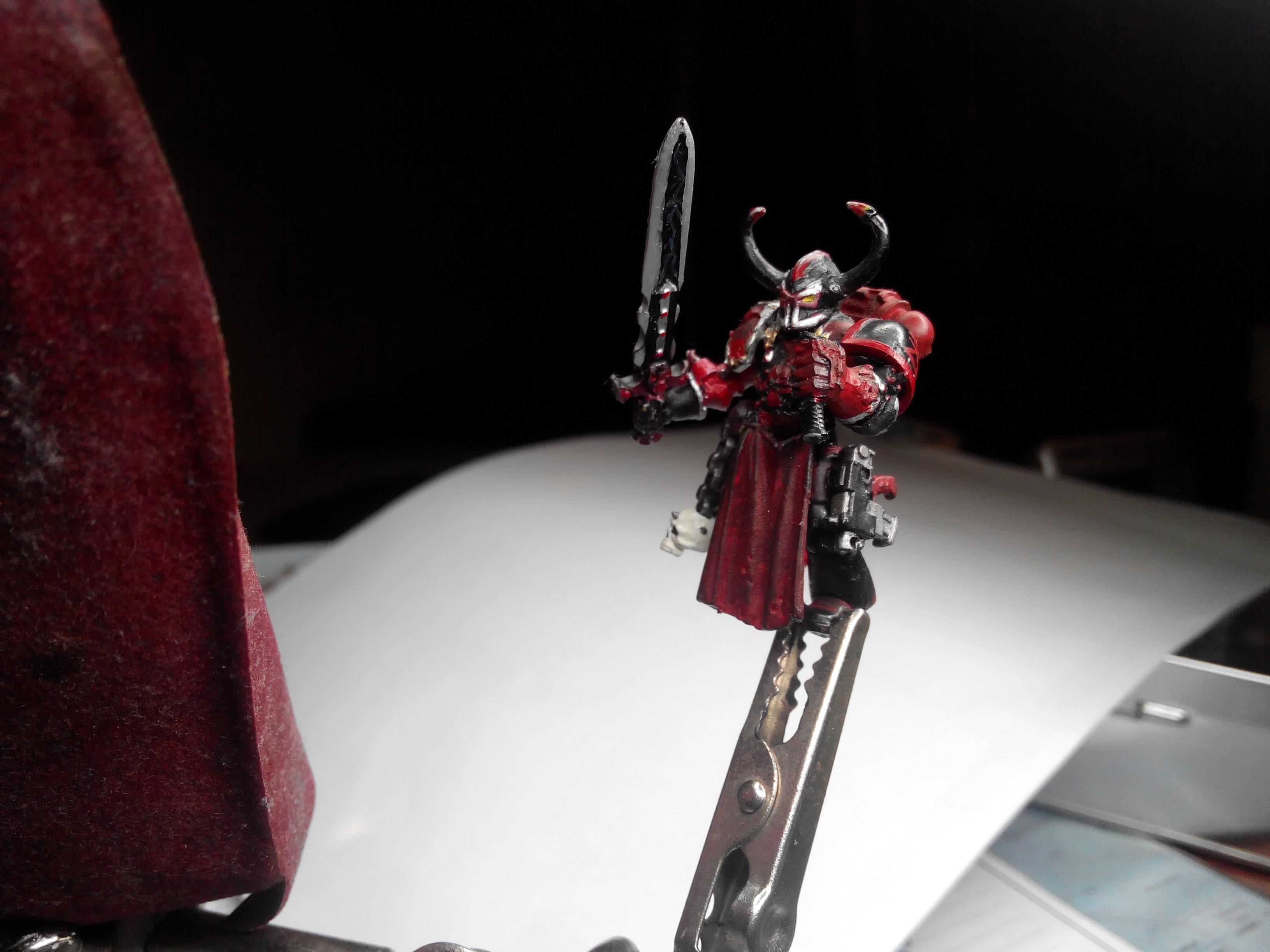 Chaos, Chaos Space Marines, Khorne, Work In Progress