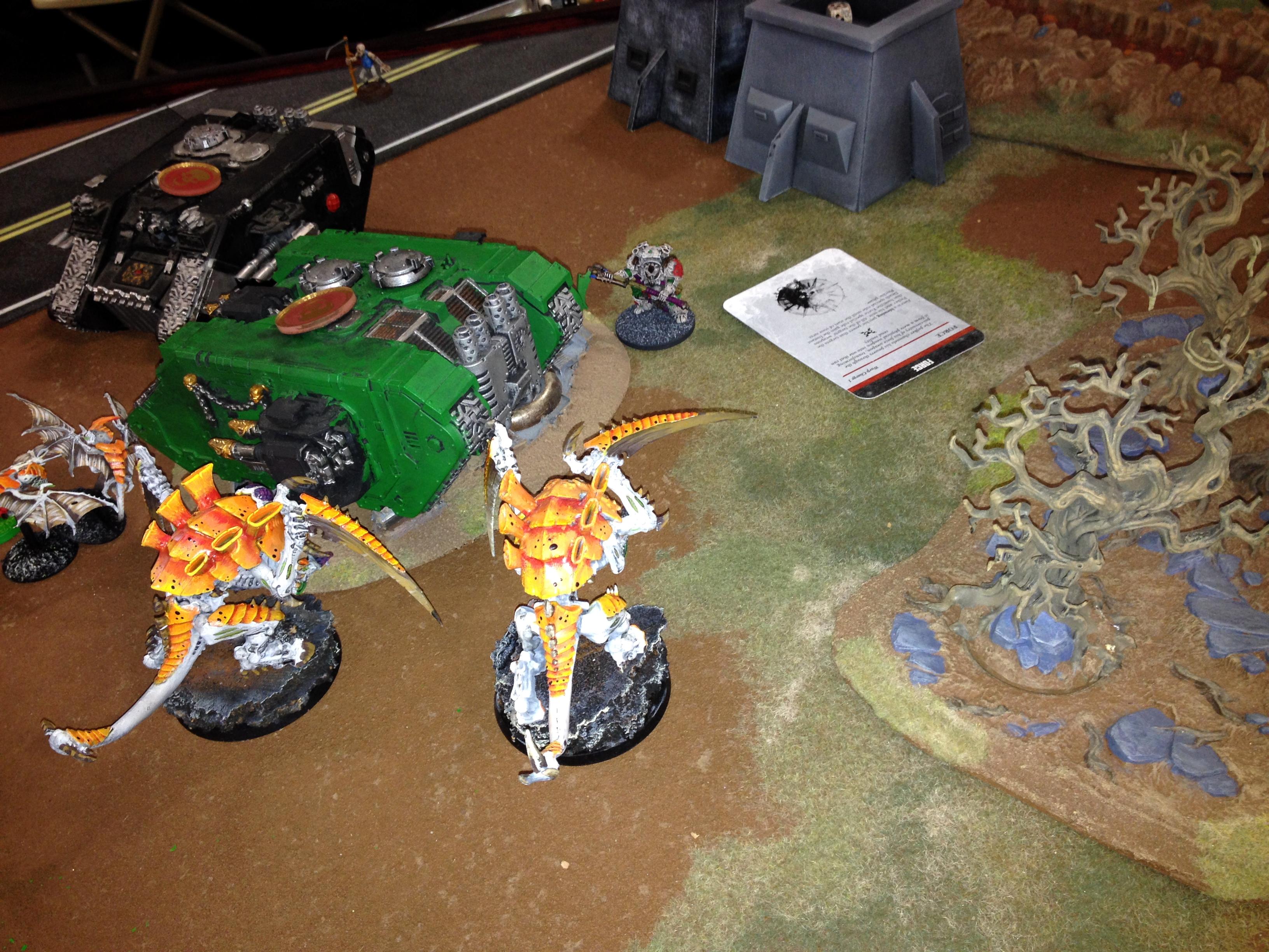 Battle Report, Grey Knights, Space Marines, Tyranids, Warhammer 40,000