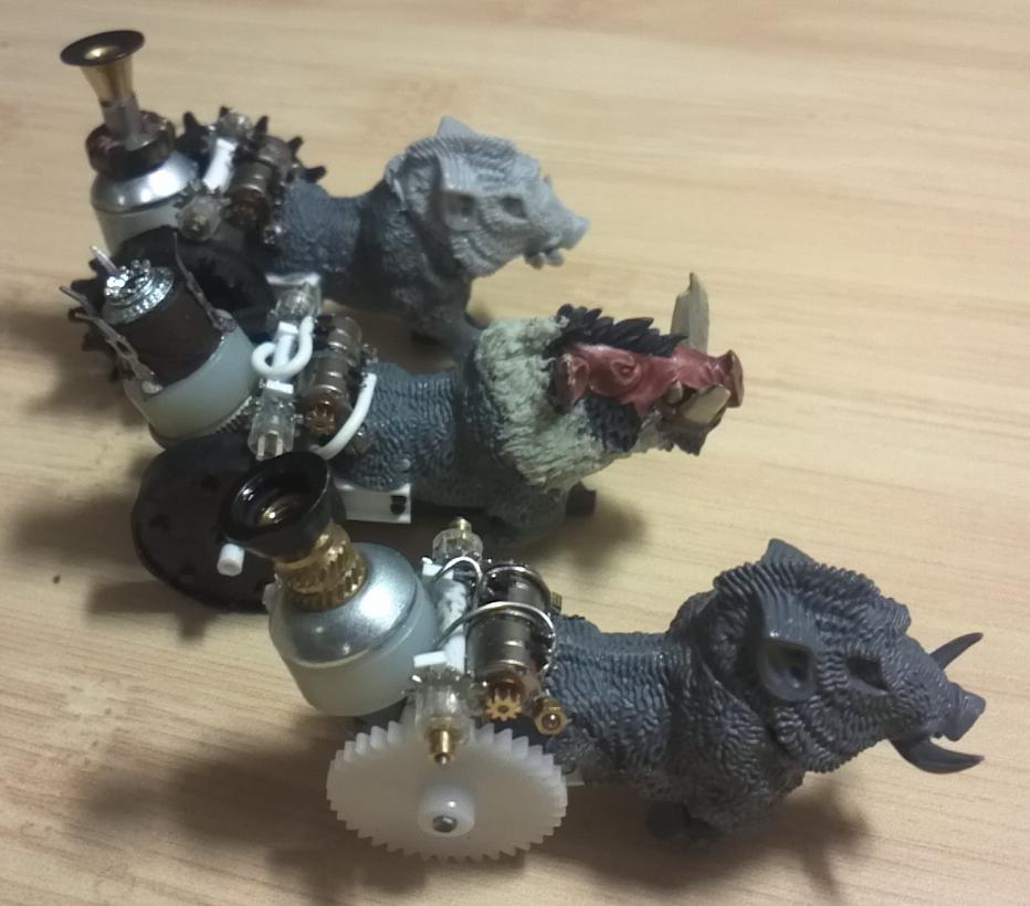 WIP of Cyboars
