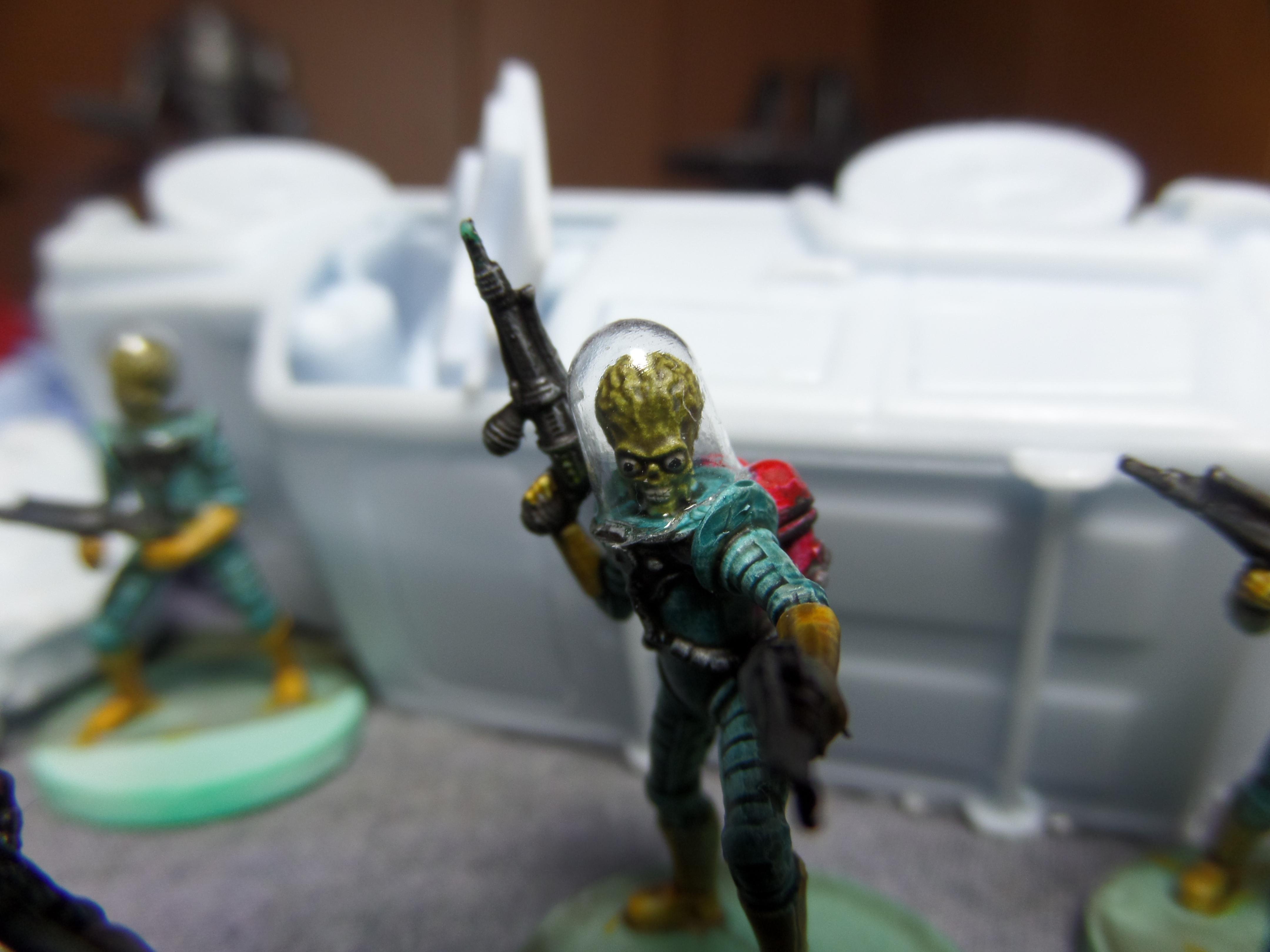 Mars Attacks, Martian, Ray Gun