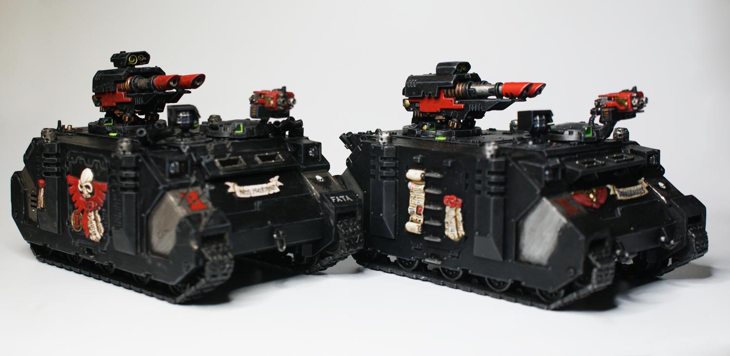 Doom Eagles, Razorback, Rhino, Space Marines, Tactical Squad