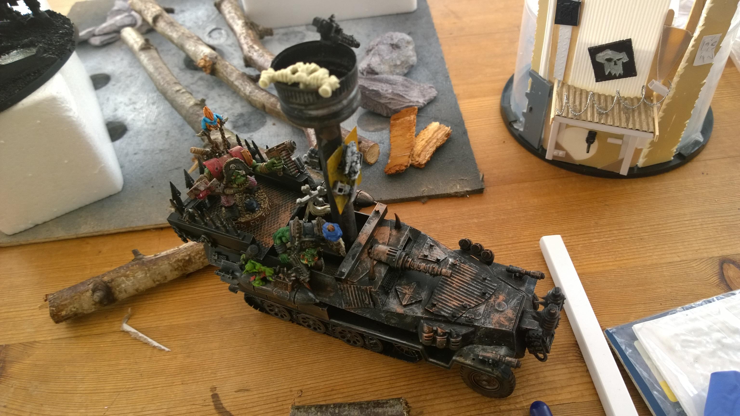 pirate battlewagon WIP