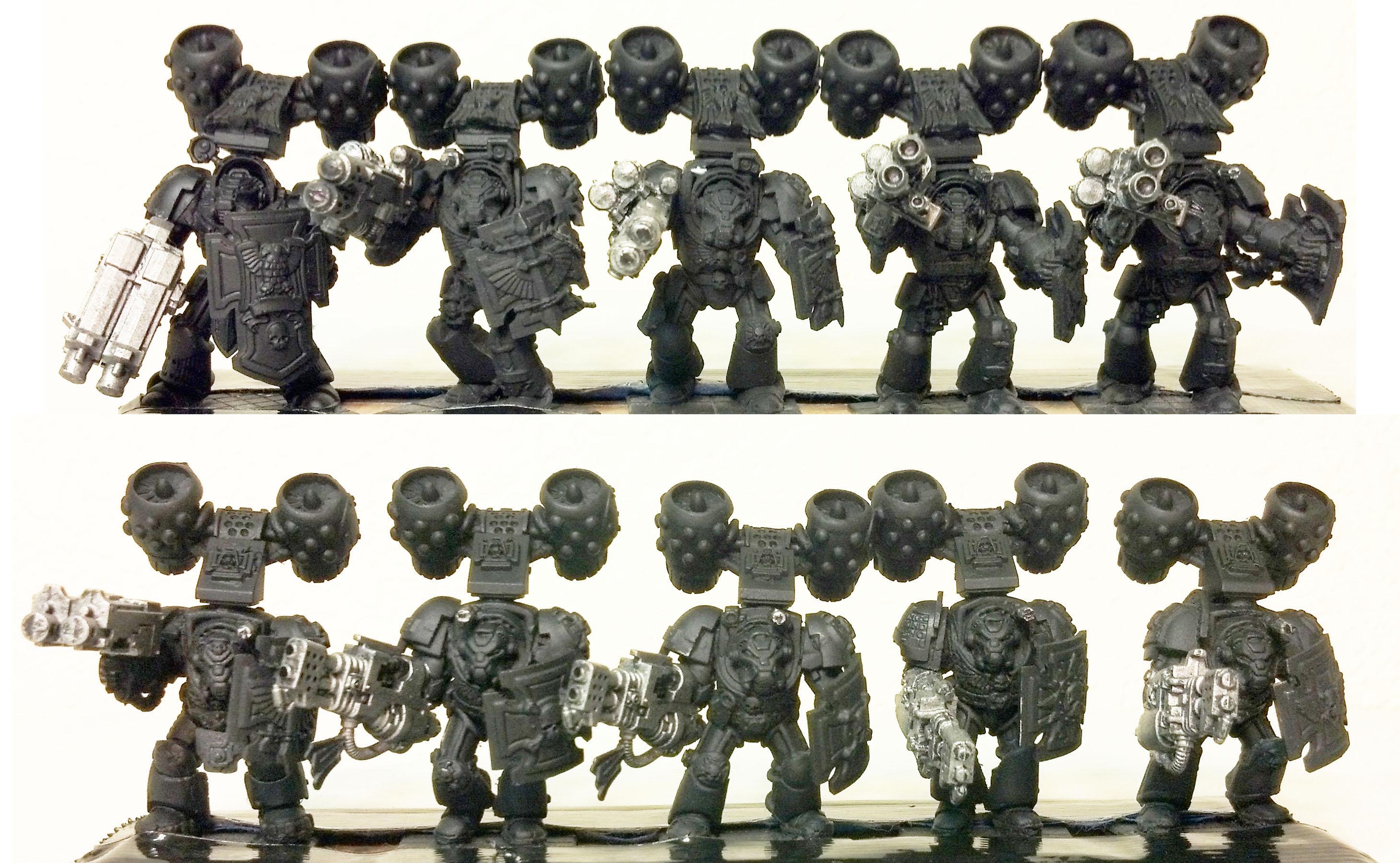 Army, Dark Angels, Darkangels, Space Marines, Tactical Dreadnought Armour, Terminator Armor, War, Warhammer 40,000, Warhammer Fantasy
