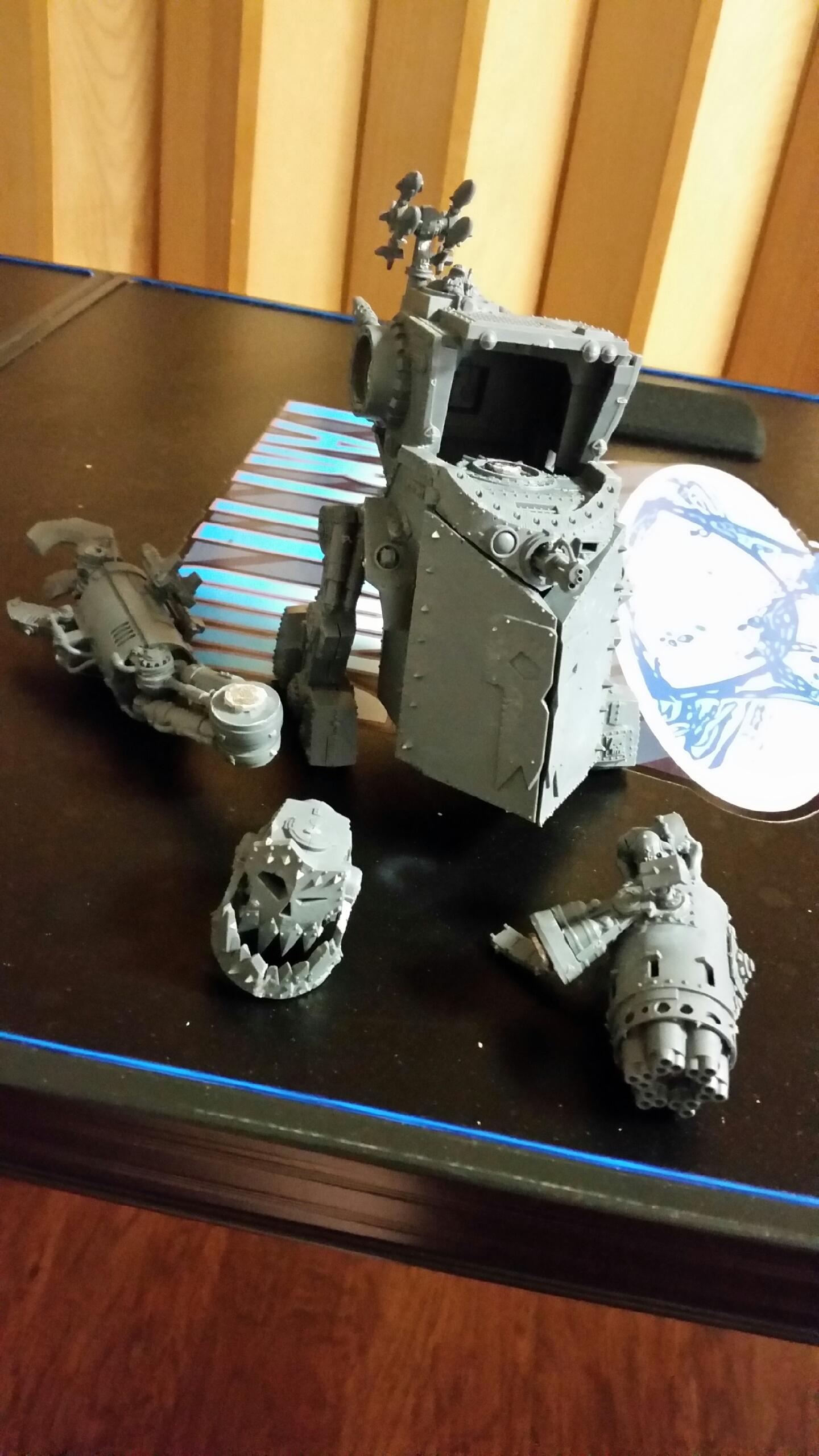 Gorkanaut Wip, Orks, wip magnetized gorkanaut