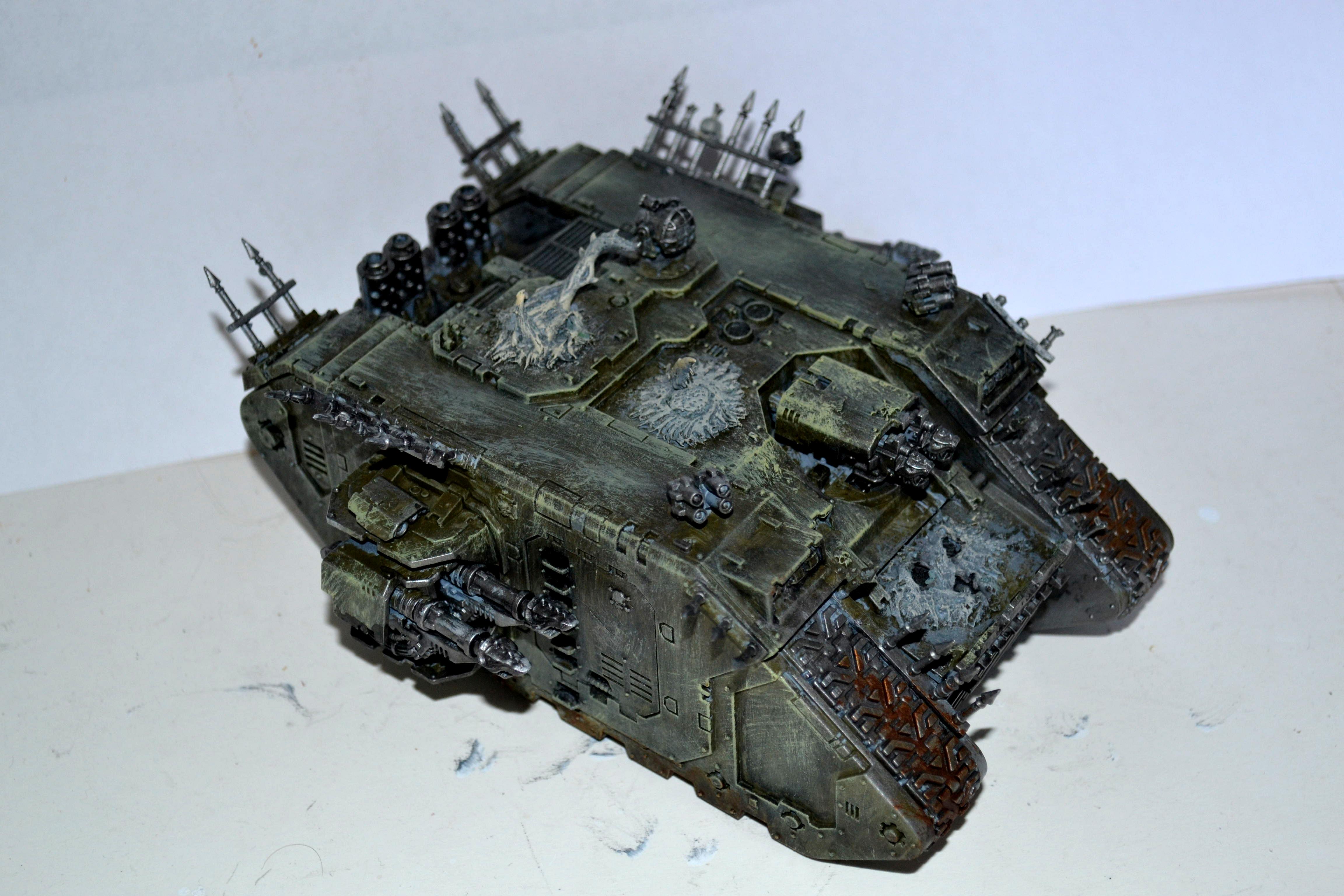 Chaos, Death Guard, Land Raider, Nurgle