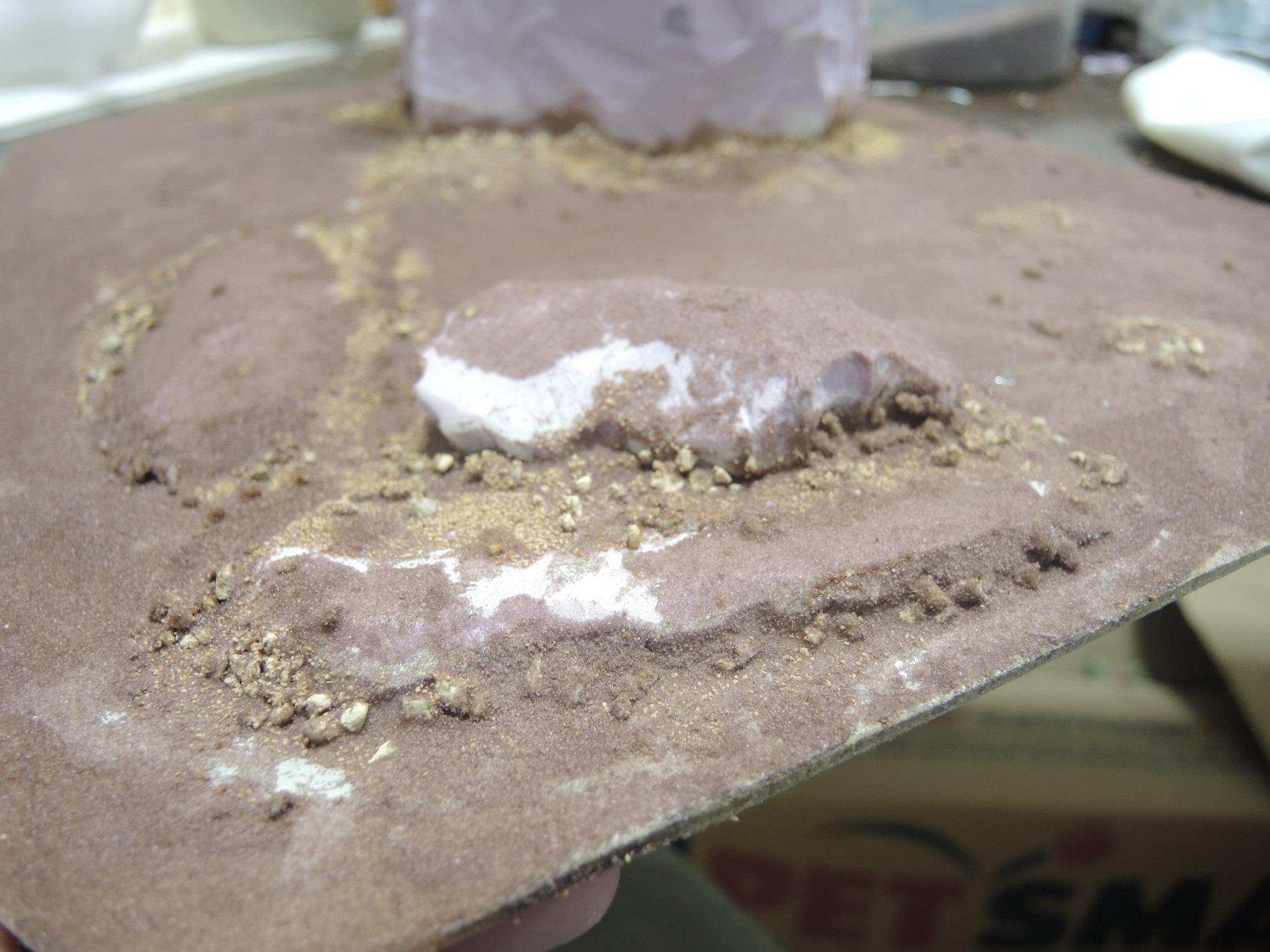 Blue, Commission, Hot Glue, Hotglue, Mesa, Pink, Styrofoam, Terrain, Tutorial, Waaazag, Waazag, Work In Progress