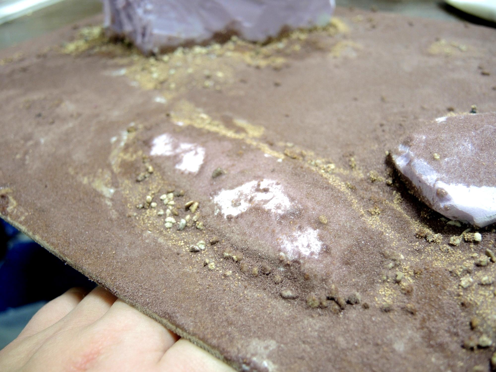 Blue, Commission, Hot Glue, Hotglue, Mesa, Pink, Styrofoam, Terrain, Tutorial, Waaazag, Waazag, Work In Progress