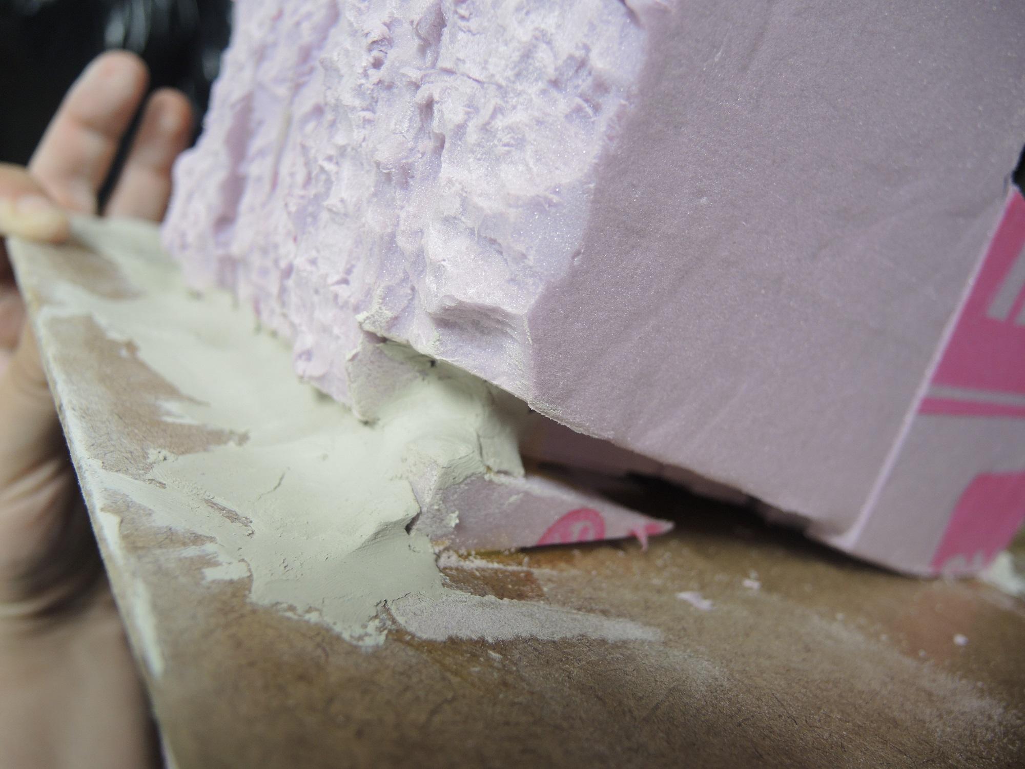 Blue, Commission, Hot Glue, Hotglue, Mesa, Pink, Styrofoam, Terrain, Tutorial, Waaazag, Waazag, Work In Progress