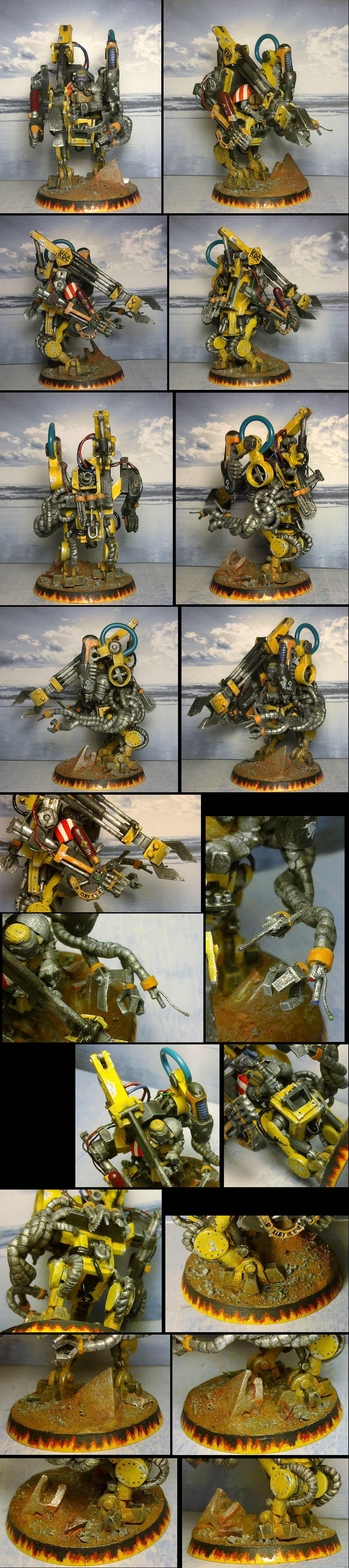 Conversion, Mechanicus, Servitors, Techmarine