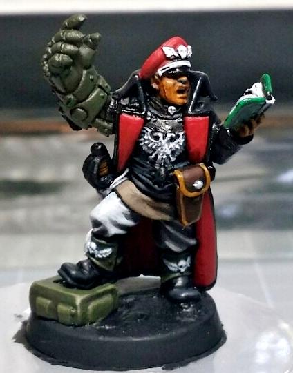 Cadians, Commissar, Games Workshop, Imperial Guard, Power Fist, Warhammer 40,000