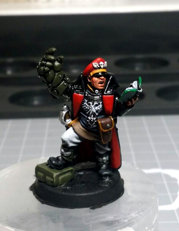 Cadians, Commissar, Games Workshop, Imperial Guard, Power Fist, Warhammer 40,000