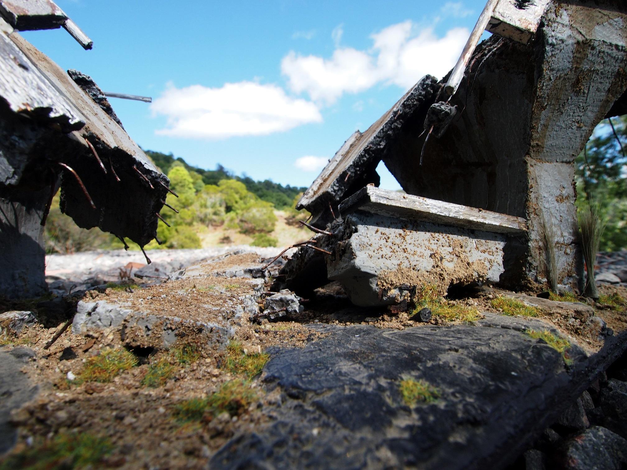 Bridge, Modern, Overpass, Road, Ruins