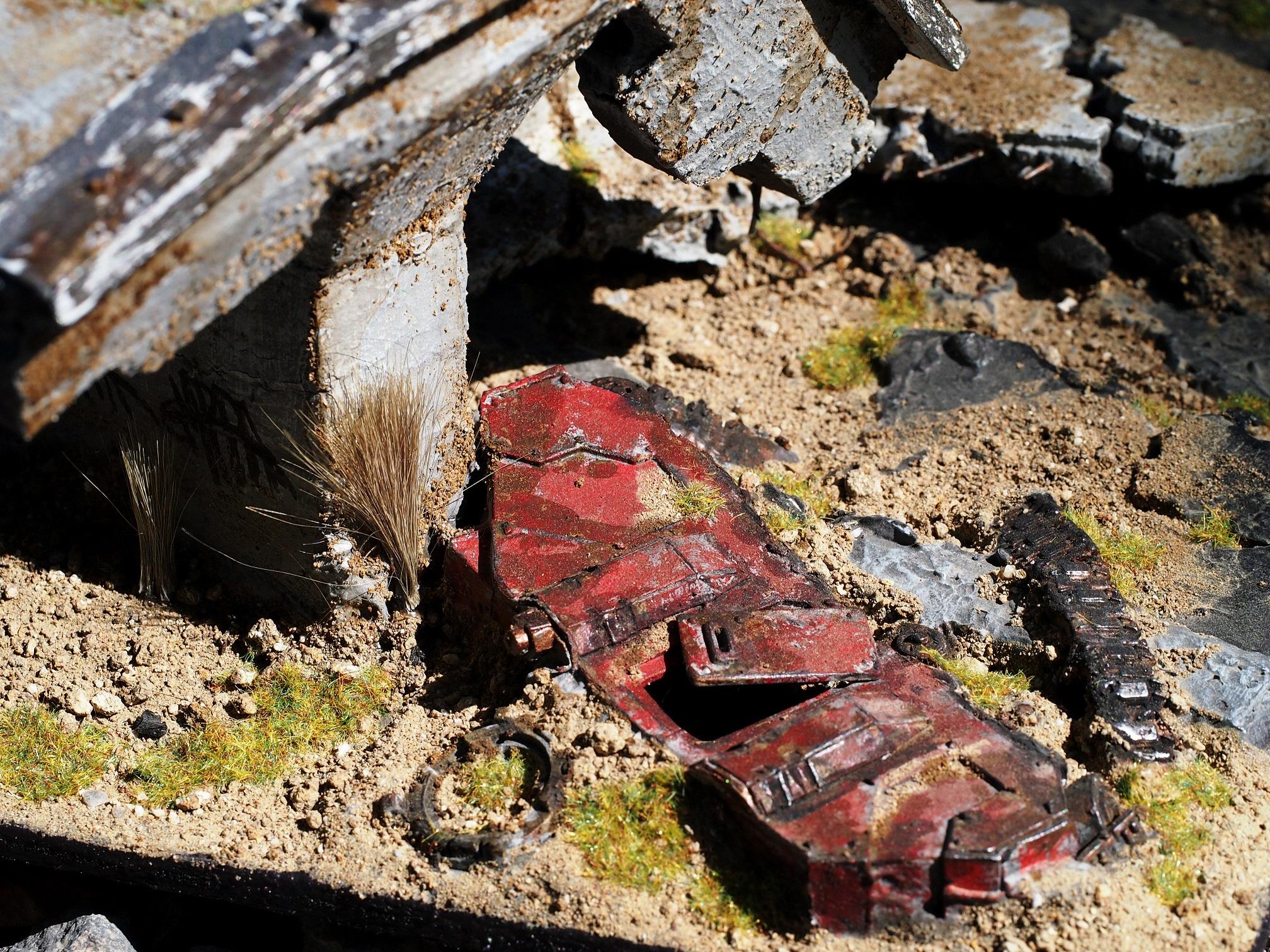 Debris, Details, Infinity, Makugi, Rhino, Terrain, Warhammer 40,000