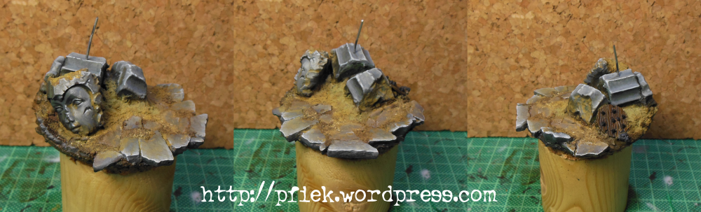 Diorama, Harbinger, Protectorate Of Menoth, Winged Harbinger, Winged Harbinger Of Mennoth, Work In Progress