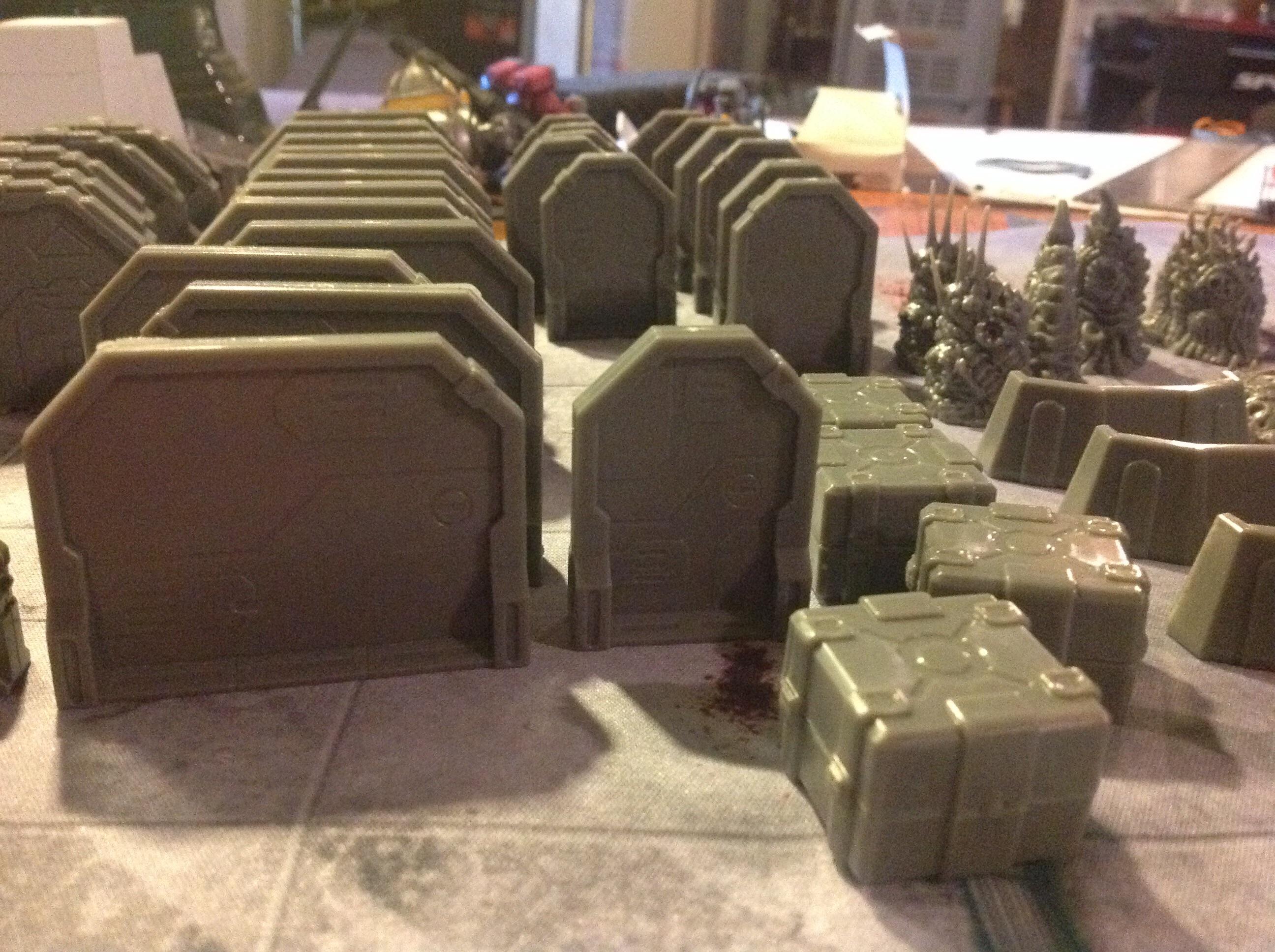 Doors and crates