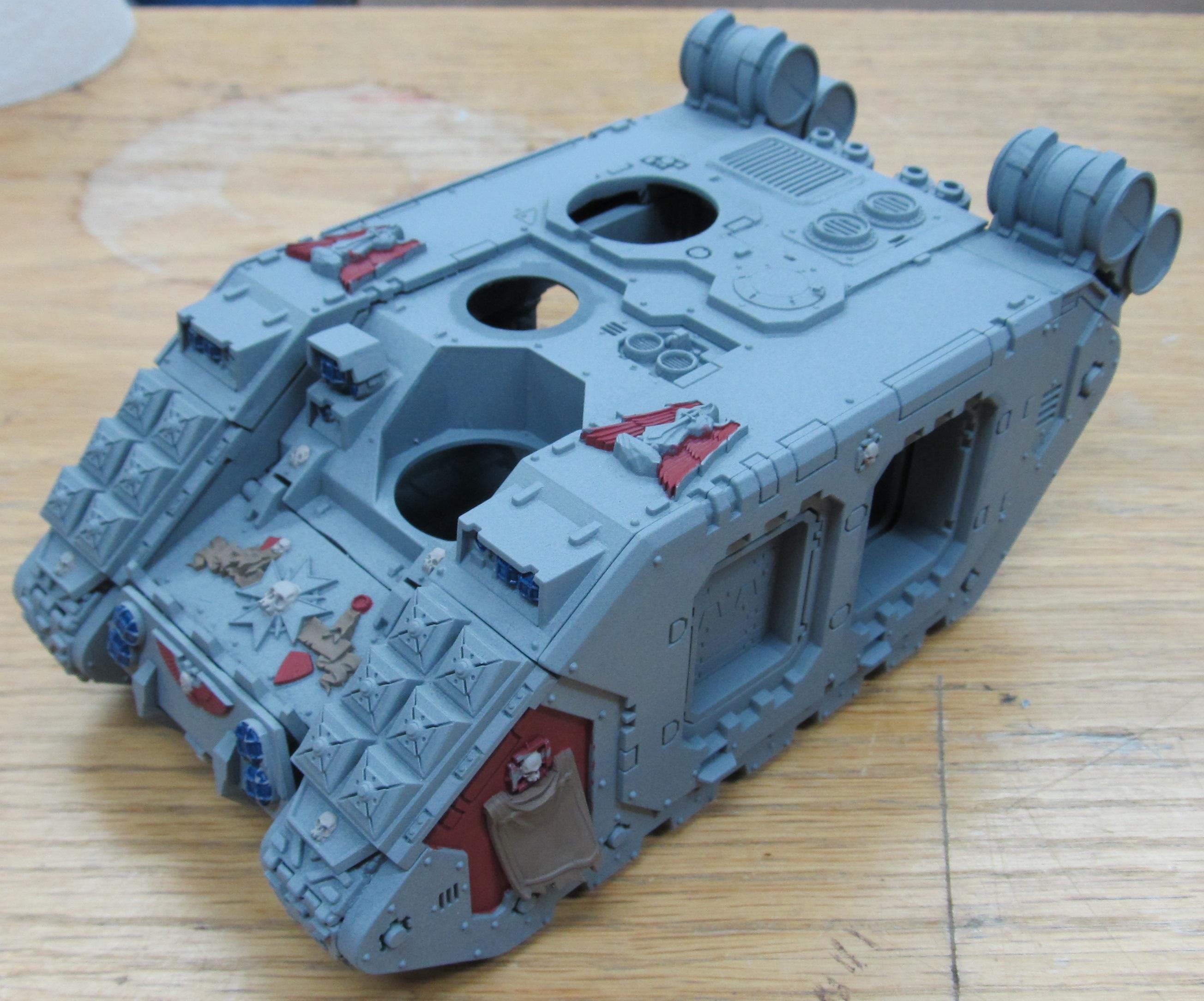 Landraider WIP 3
