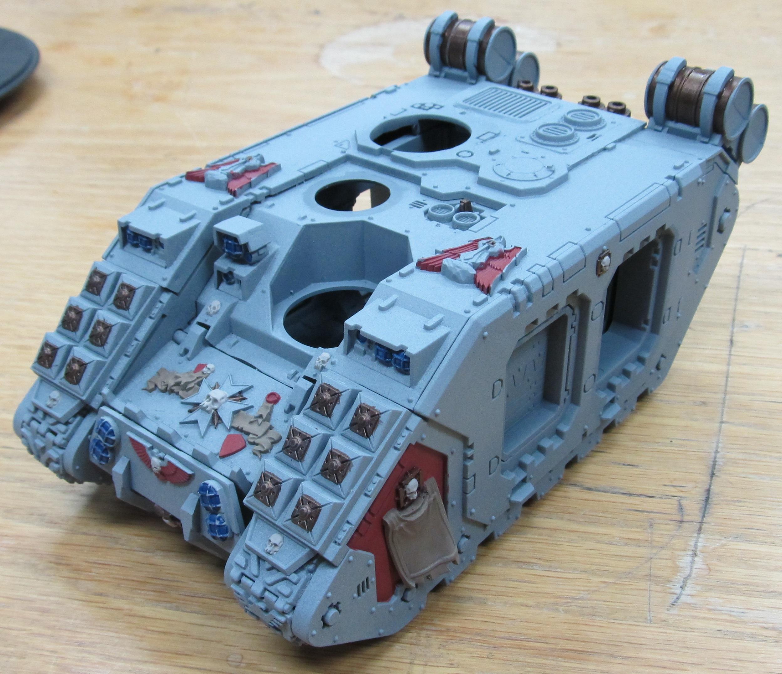Landraider WIP 4