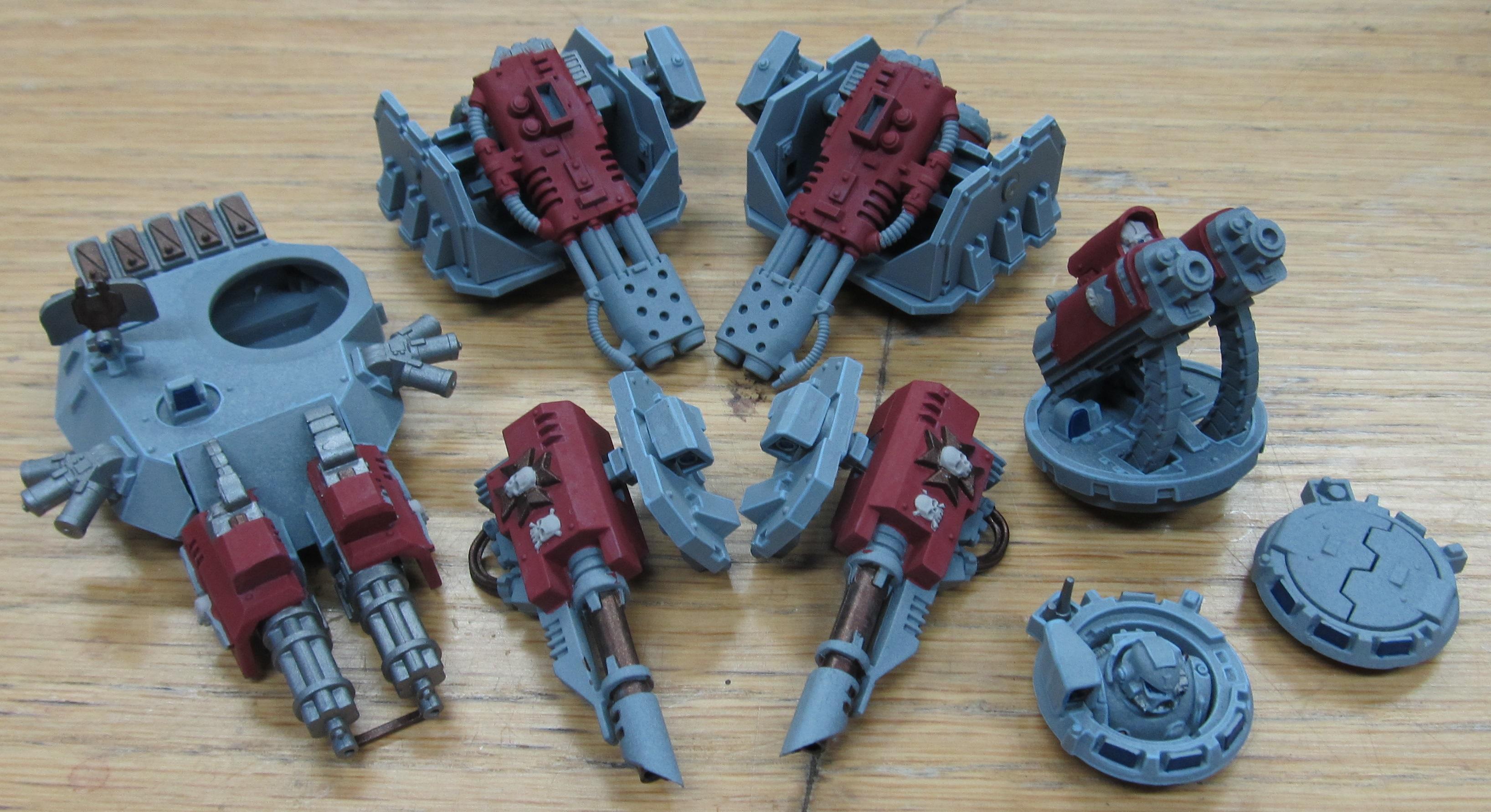 Landraider bits WIP 4
