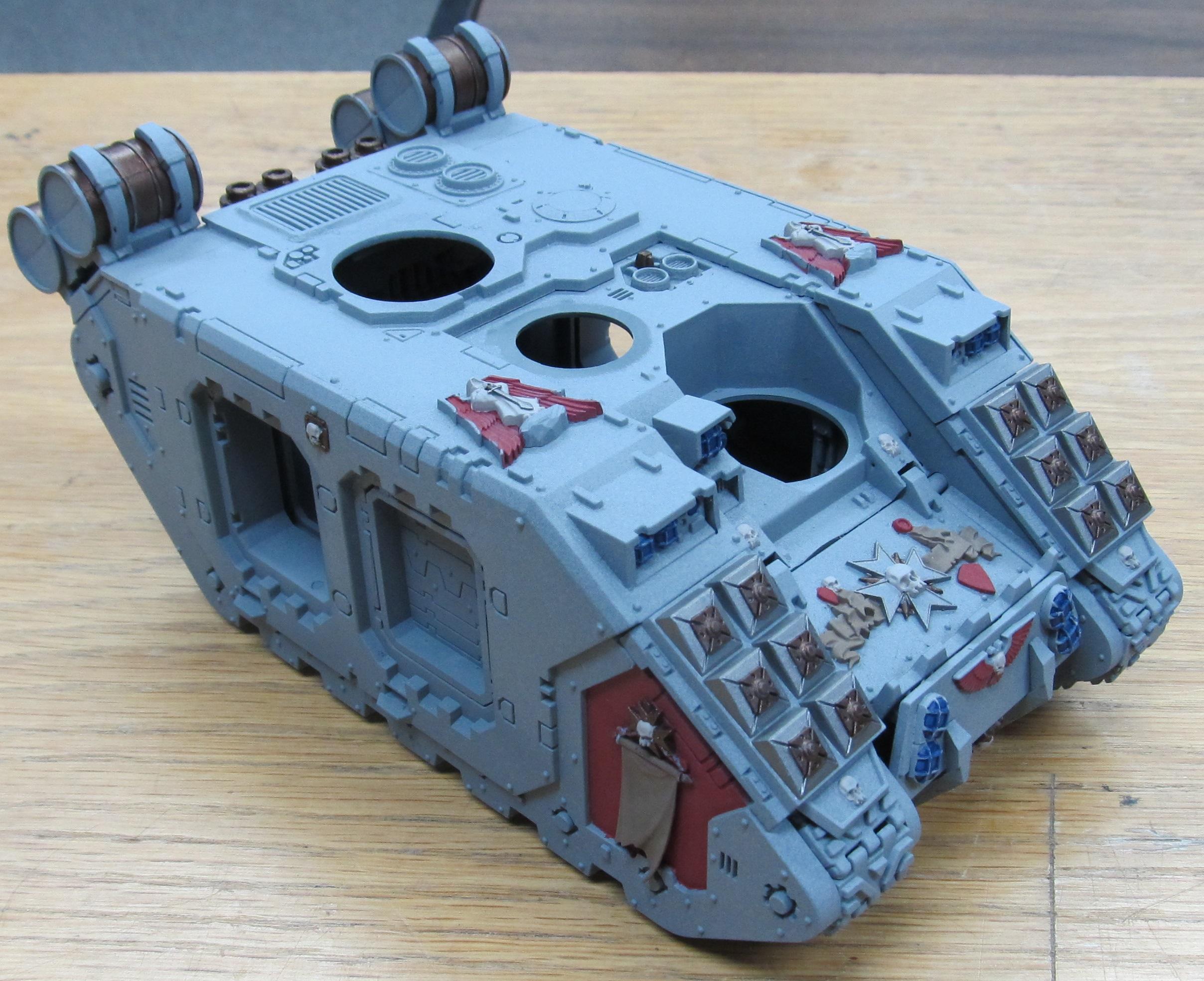 Landraider WIP 5
