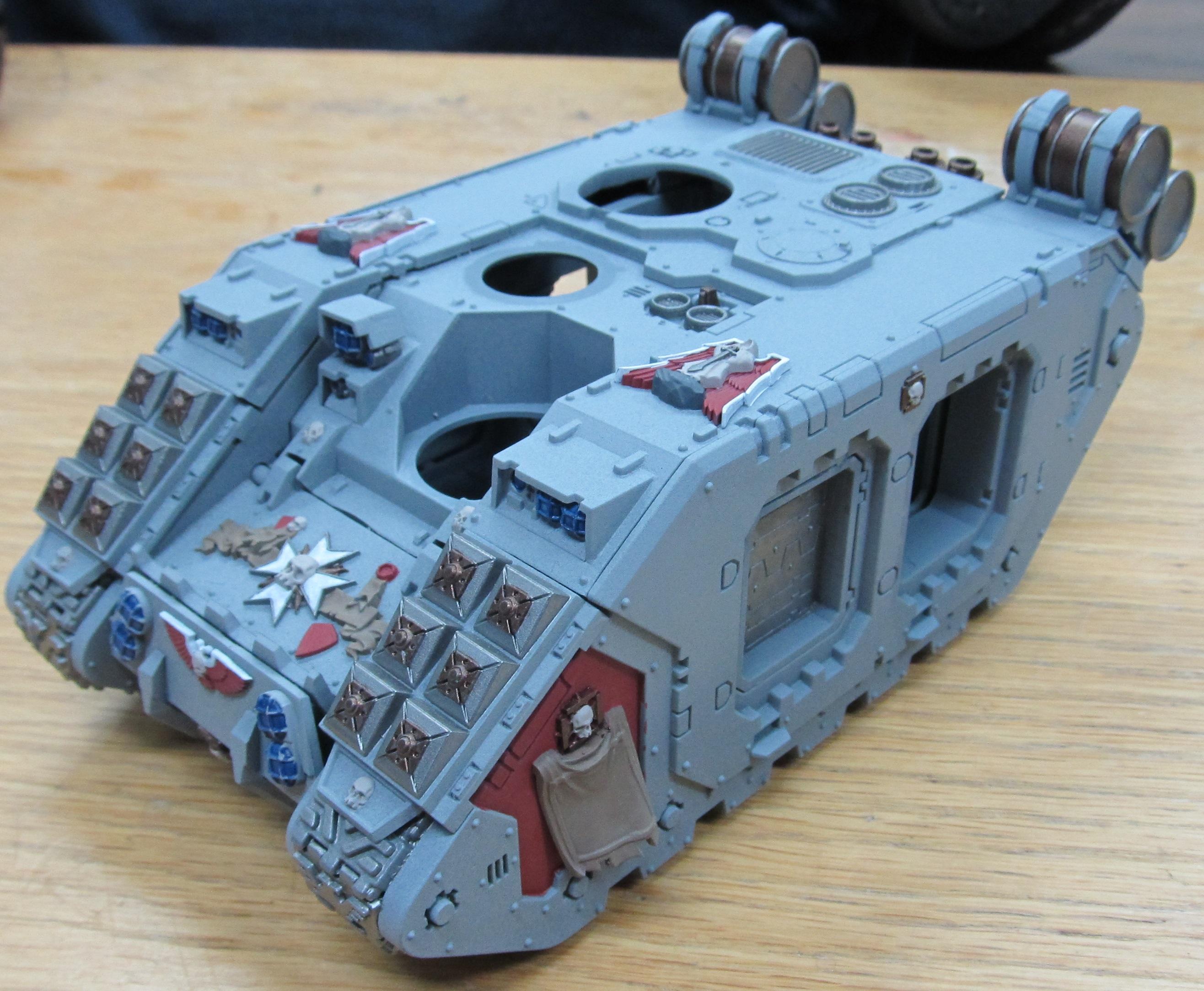Landraider WIP 6
