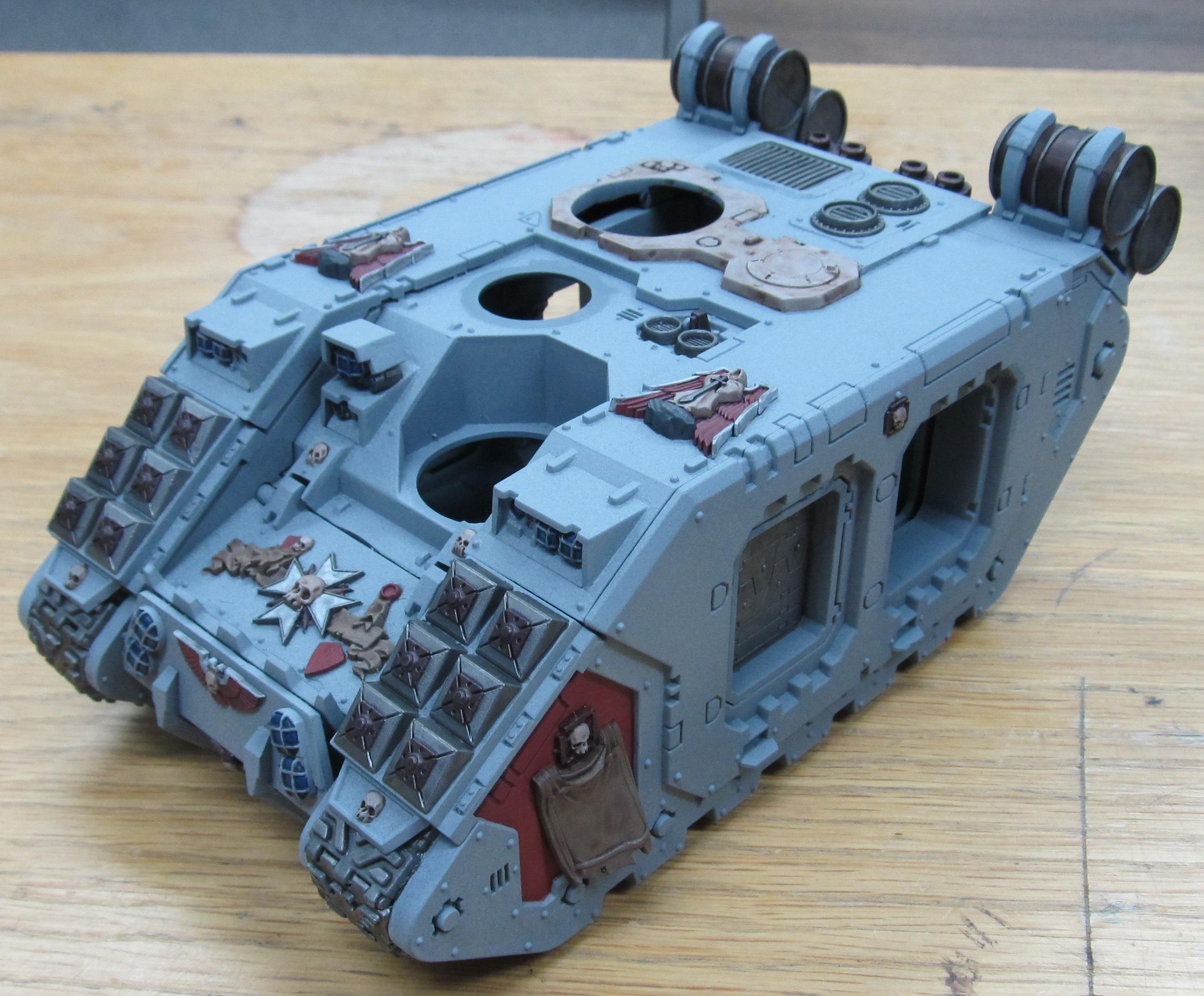 Landraider WIP 8
