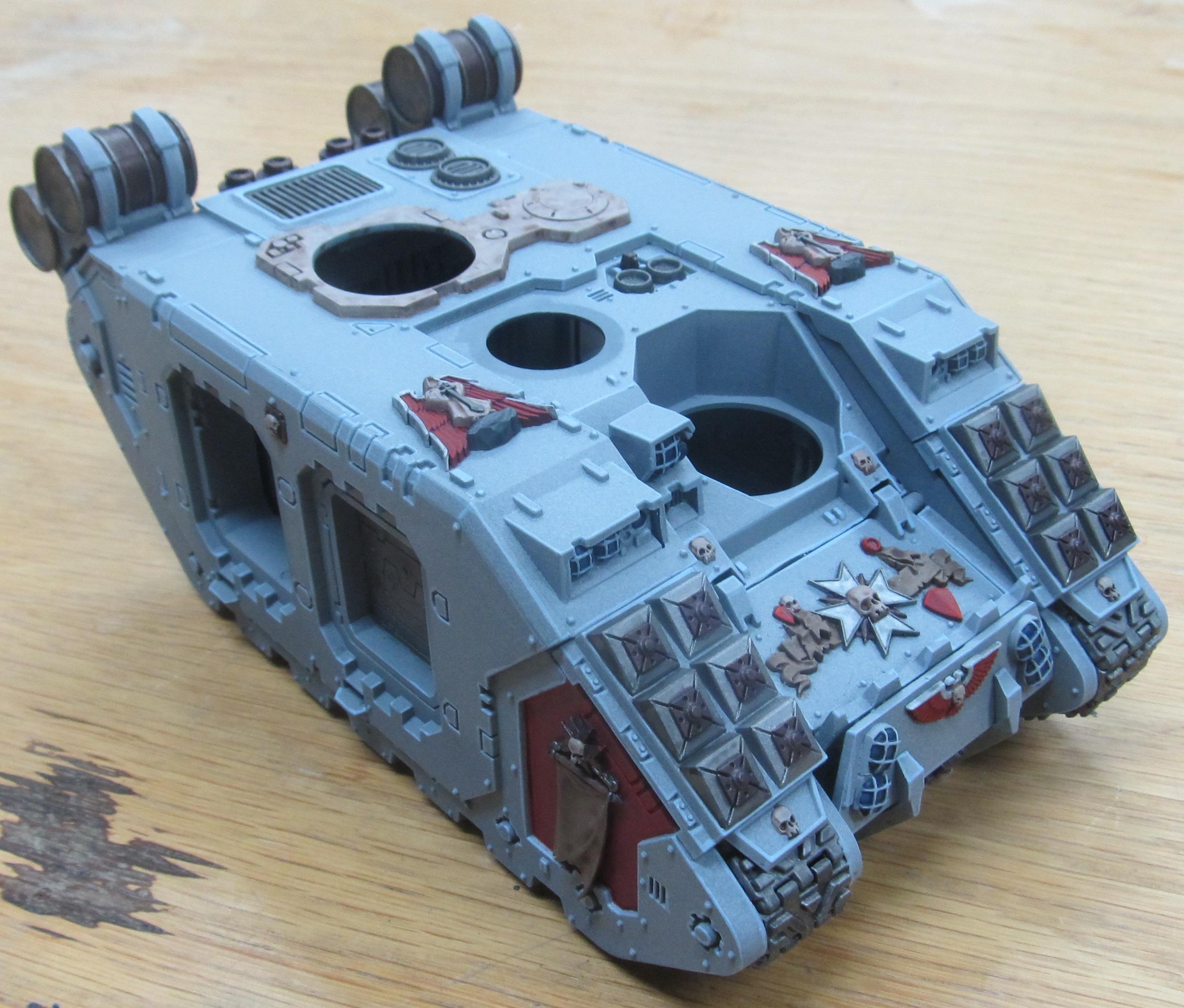 Landraider WIP 9 Right