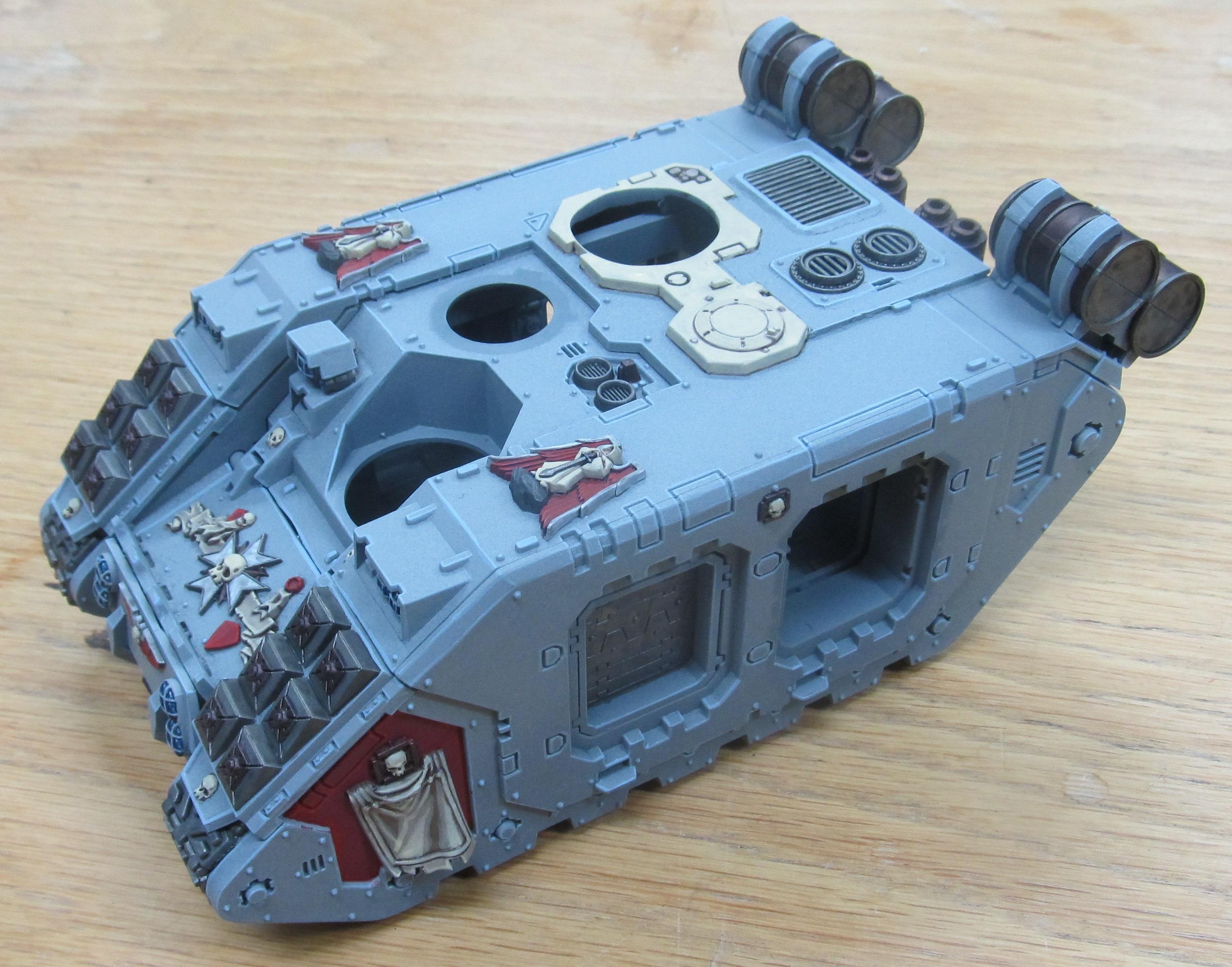 Landraider WIP 10 Left