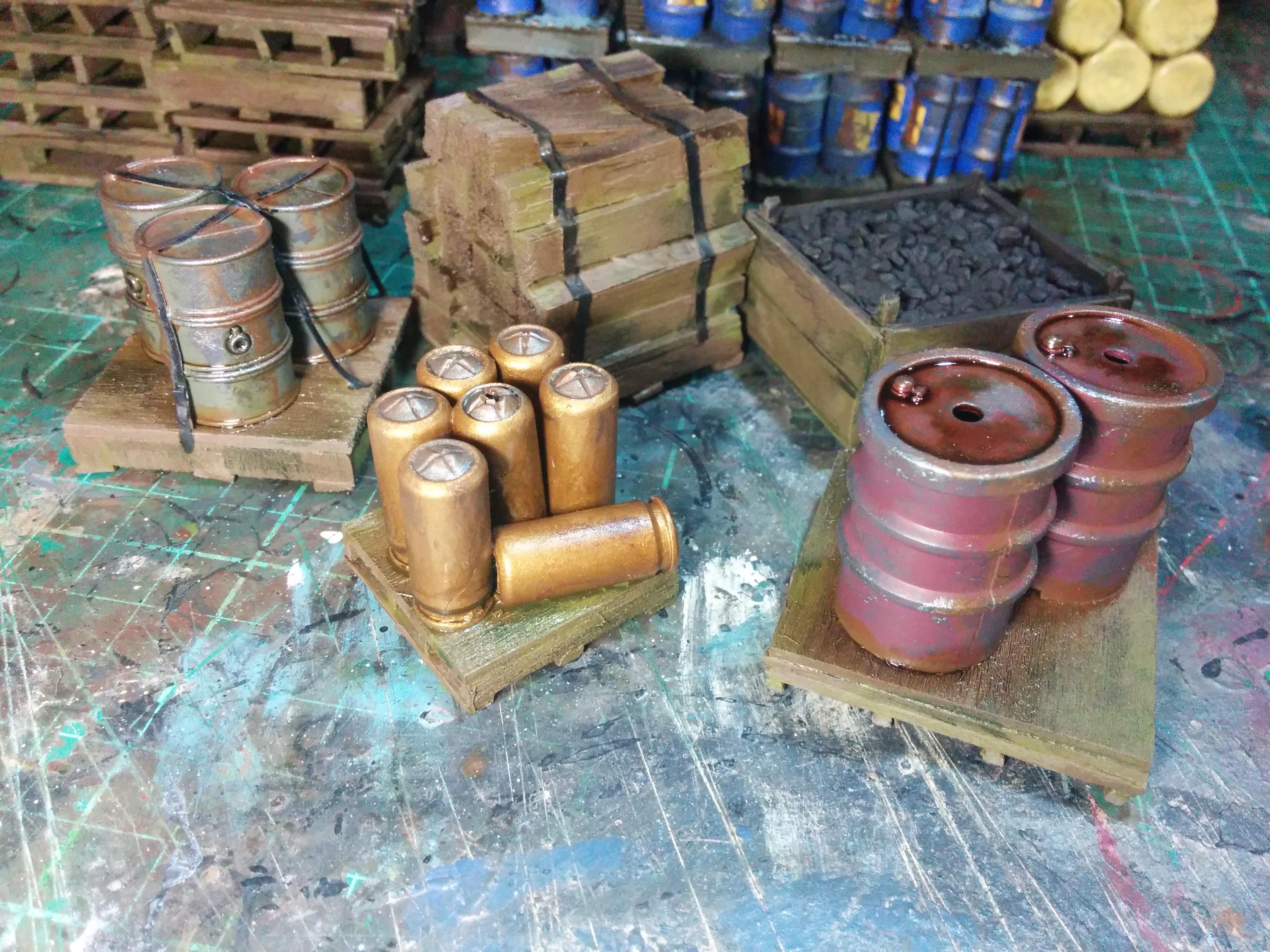Finished palletised Stuff