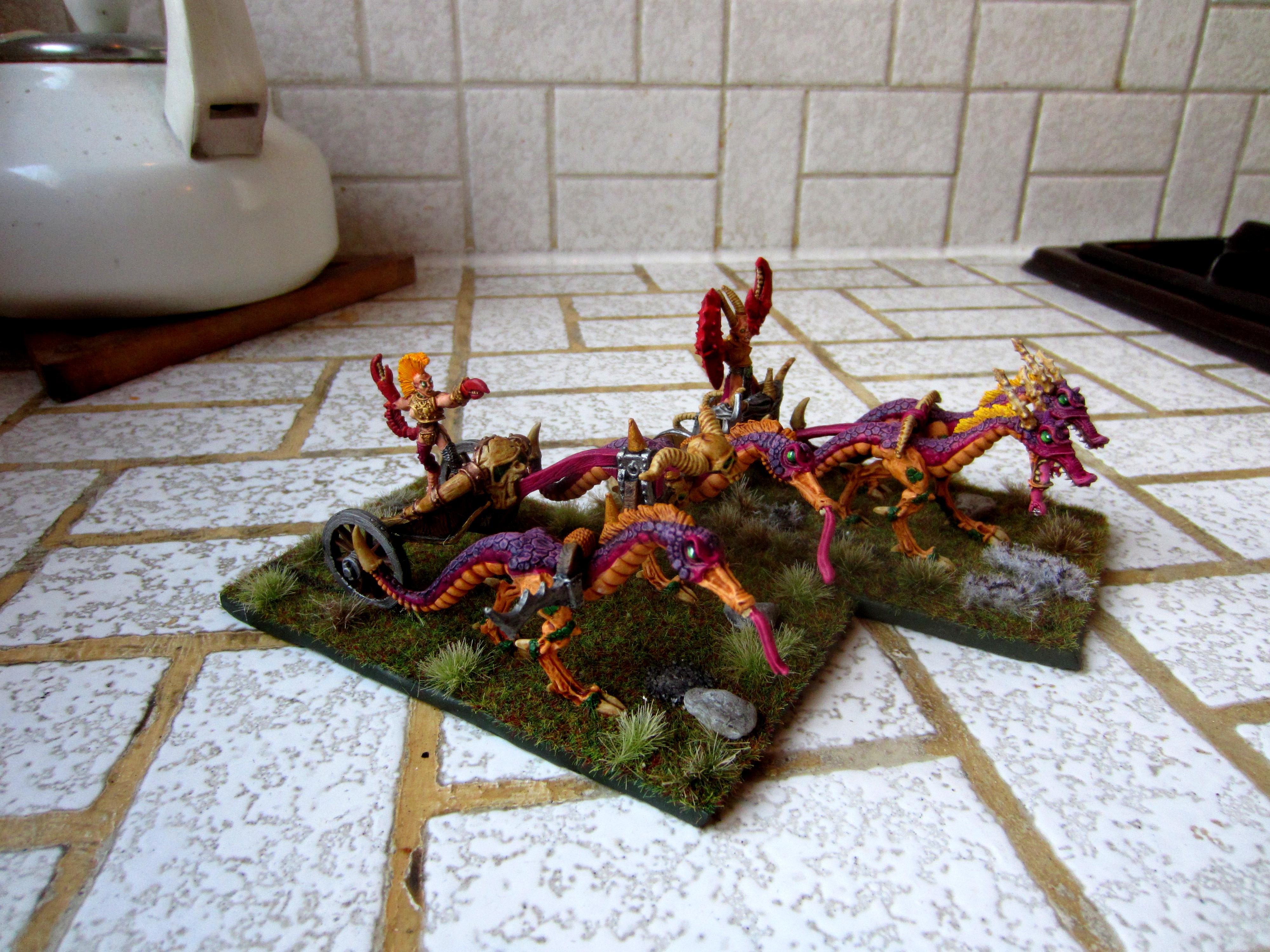 Chaos, Daemonettes, Daemons, Metal, Realm Of Chaos, Seeker, Slaanesh, Steed Of Slaanesh