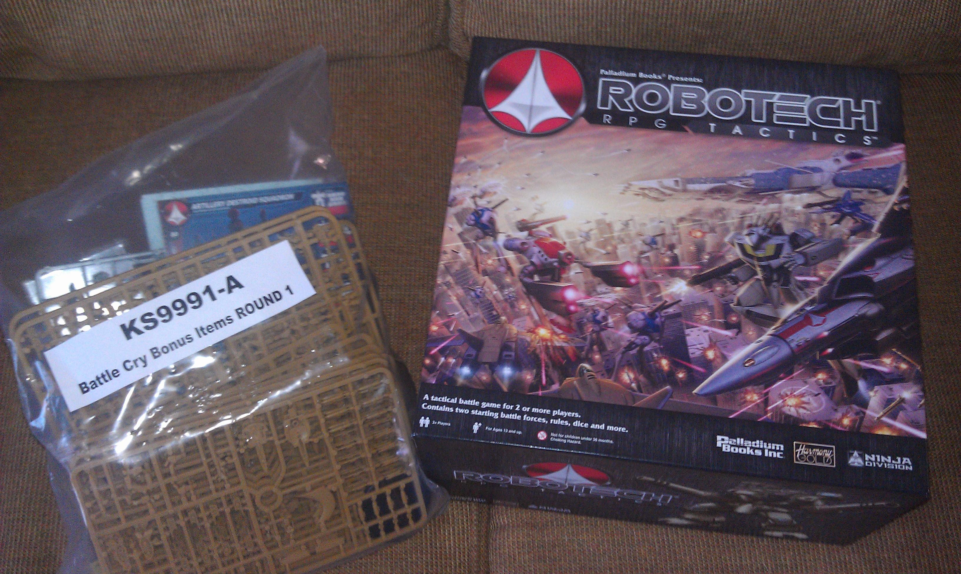 Robotech, Rrt, RoboTech KS Battle Cry Wave One