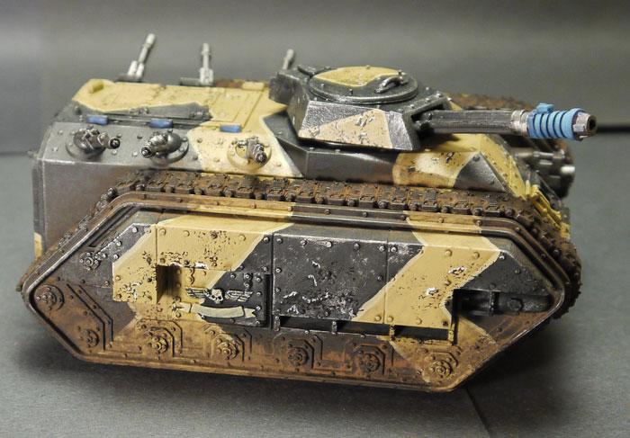 Am, Astra Militarum, Chimera, Chipped, Imperial Guard, Painting, Transport, Troops, Weathered