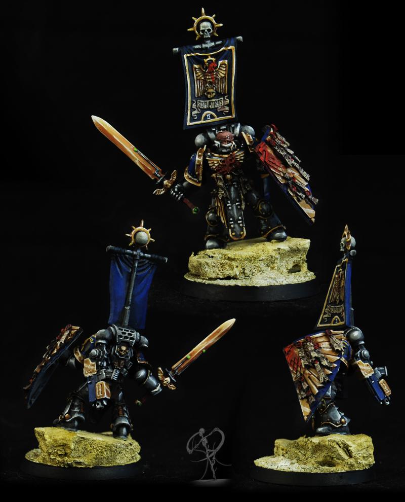 Astral Claws, Badab War, Captain, Conversion, Space Marines, Special Character, Warhammer 40,000