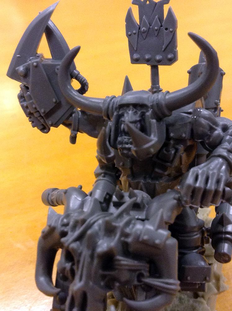 Deathskulls, Orks, Ork Warbikers WIP