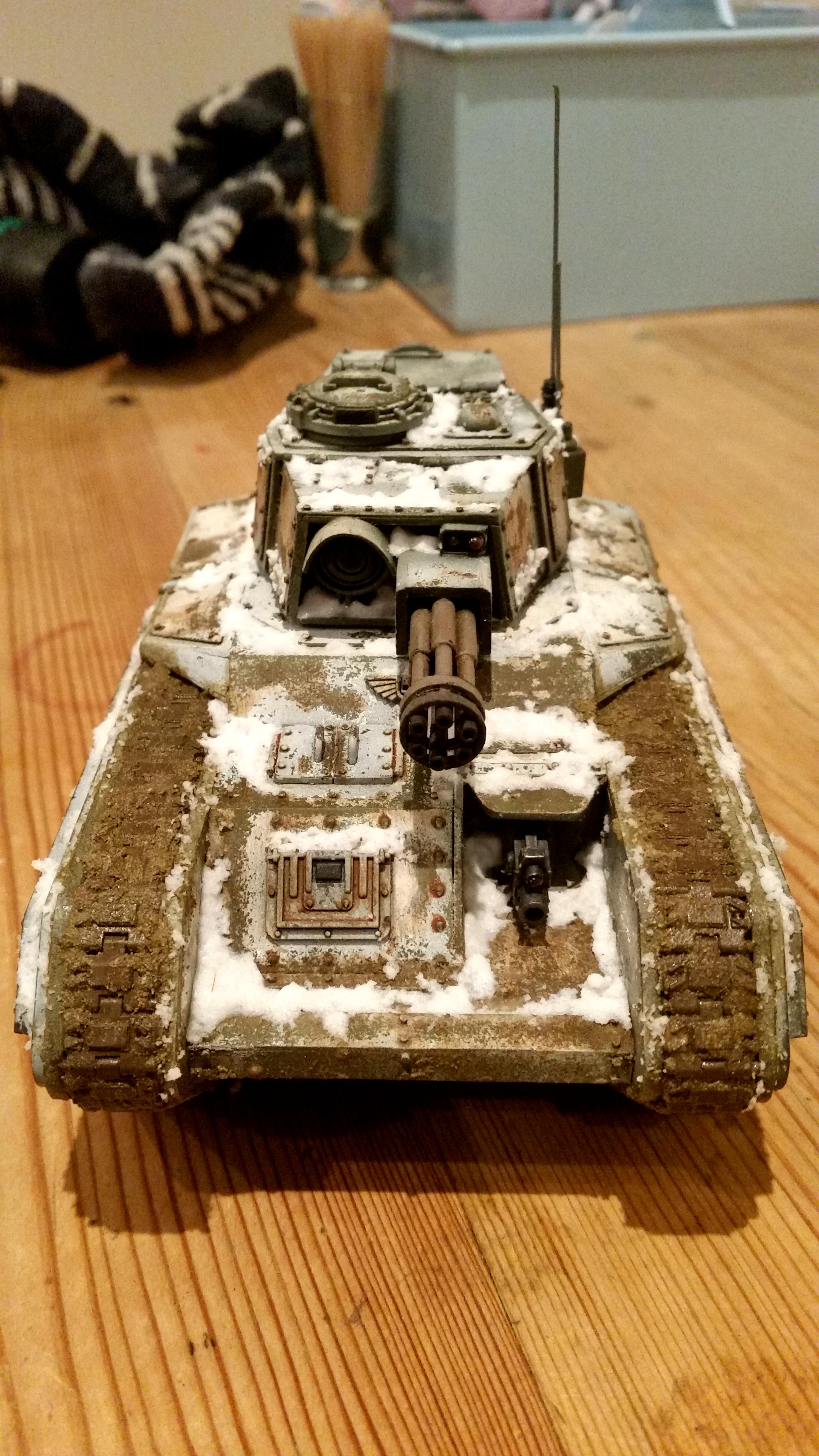 Astra Militarum, Conversion, Death Korps of Krieg, Imperial Guard, Leman Russ, Punisher