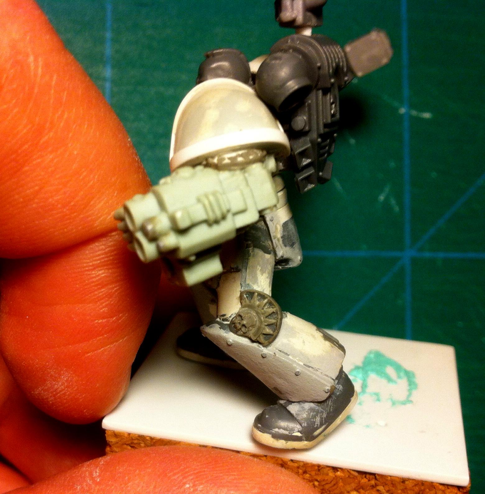 True Scale Space Marine WIP detail