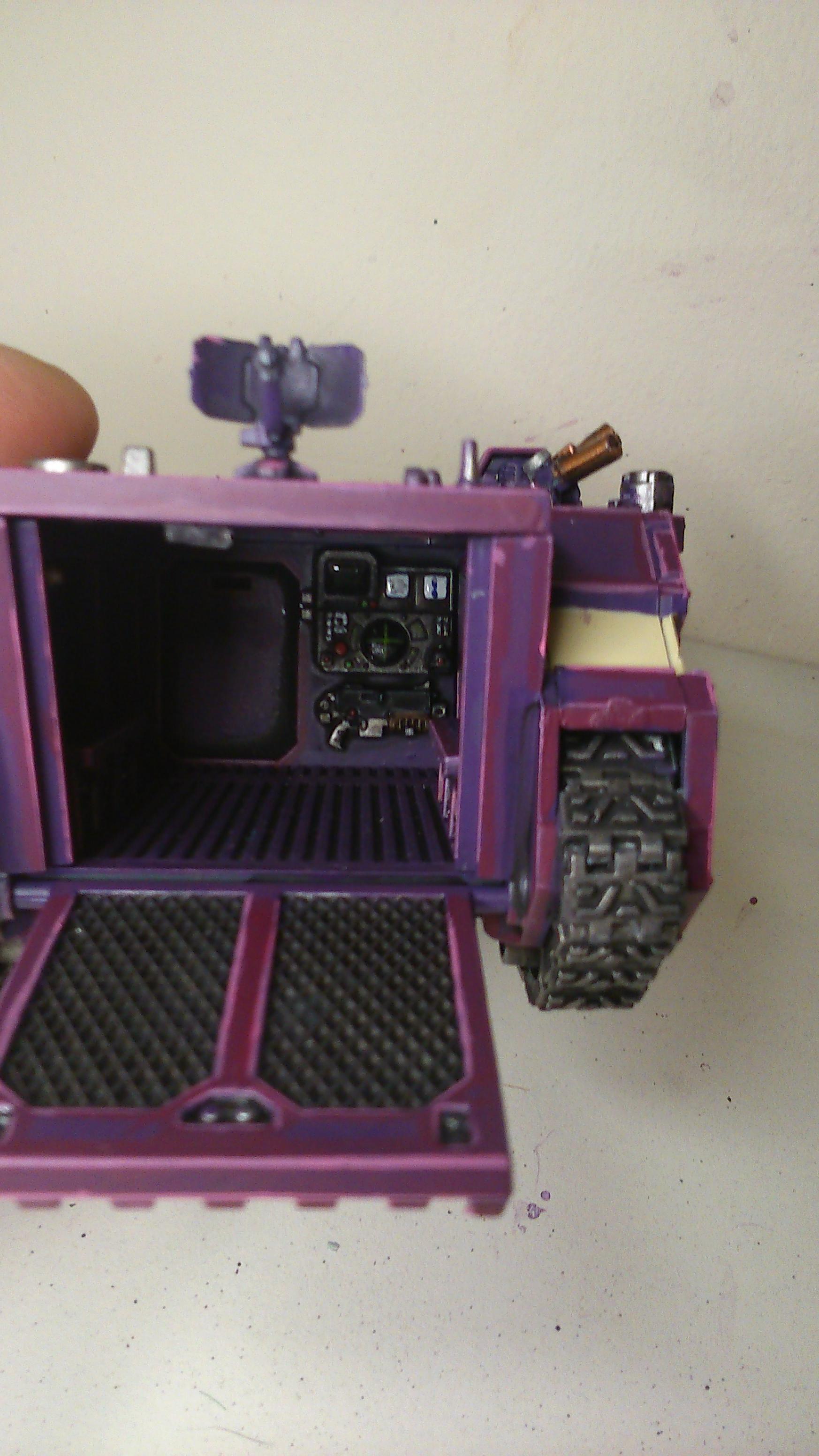 Interior, Rhino, Space Marines, Tank