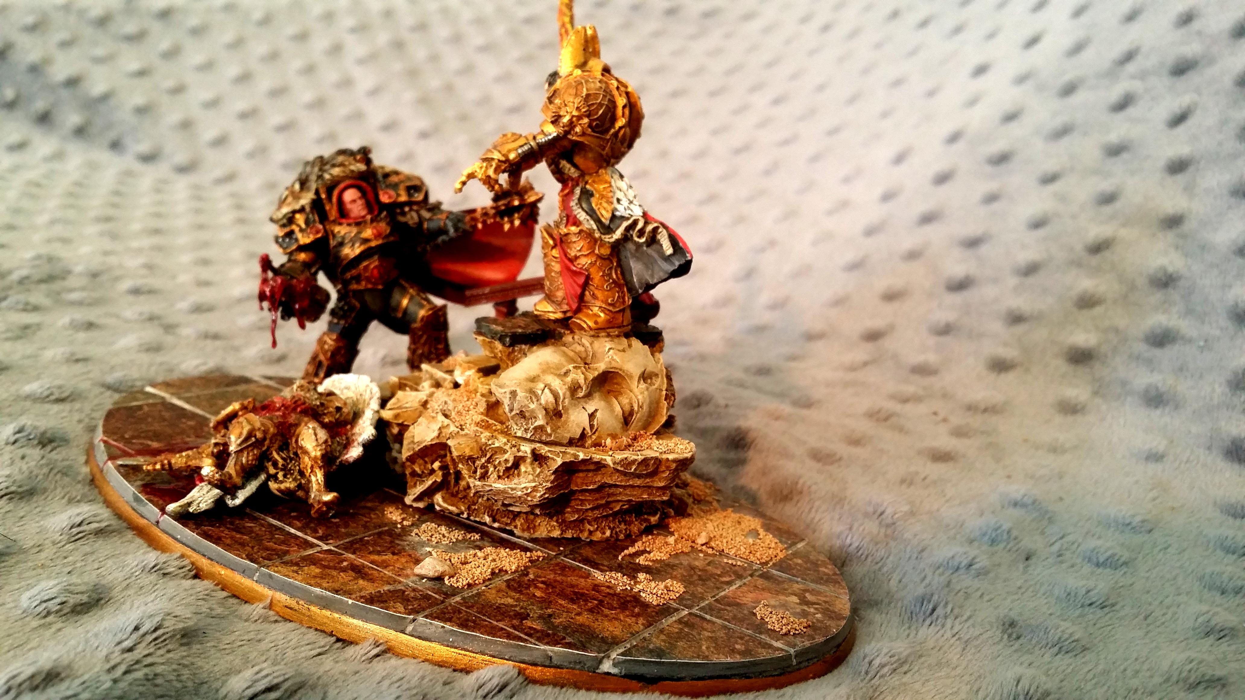 Horus Heresy, Emperor confronts Horus 