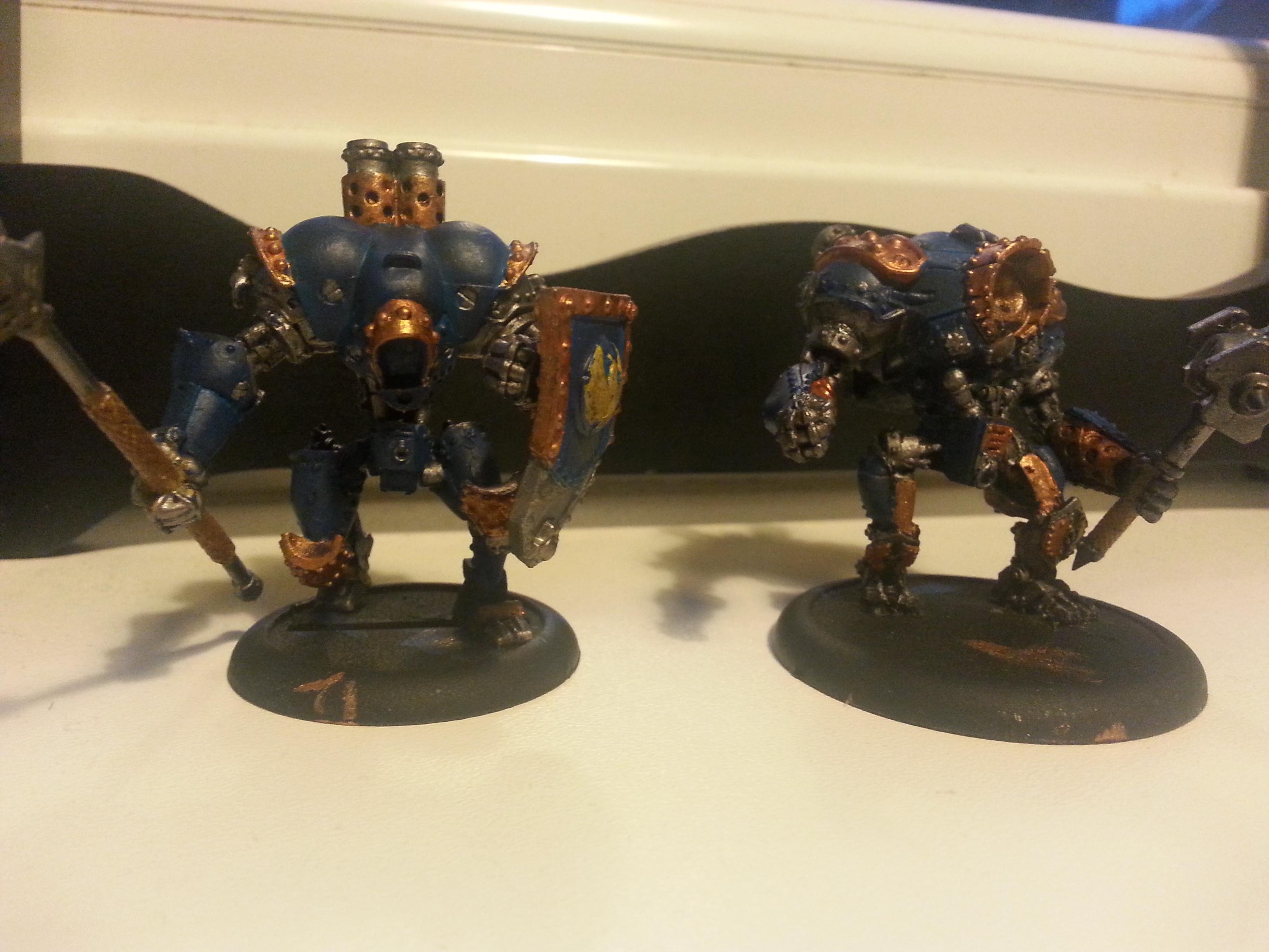 Painted Lancer and Ironclad